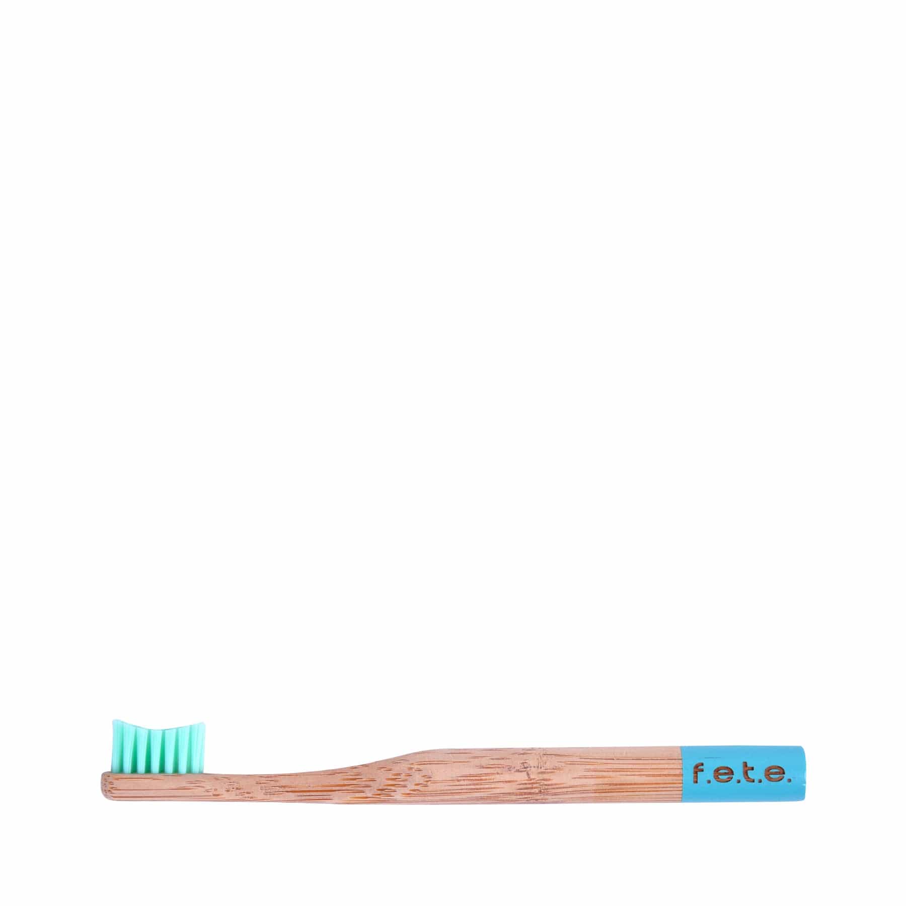 Bamboo toothbrush - child soft green