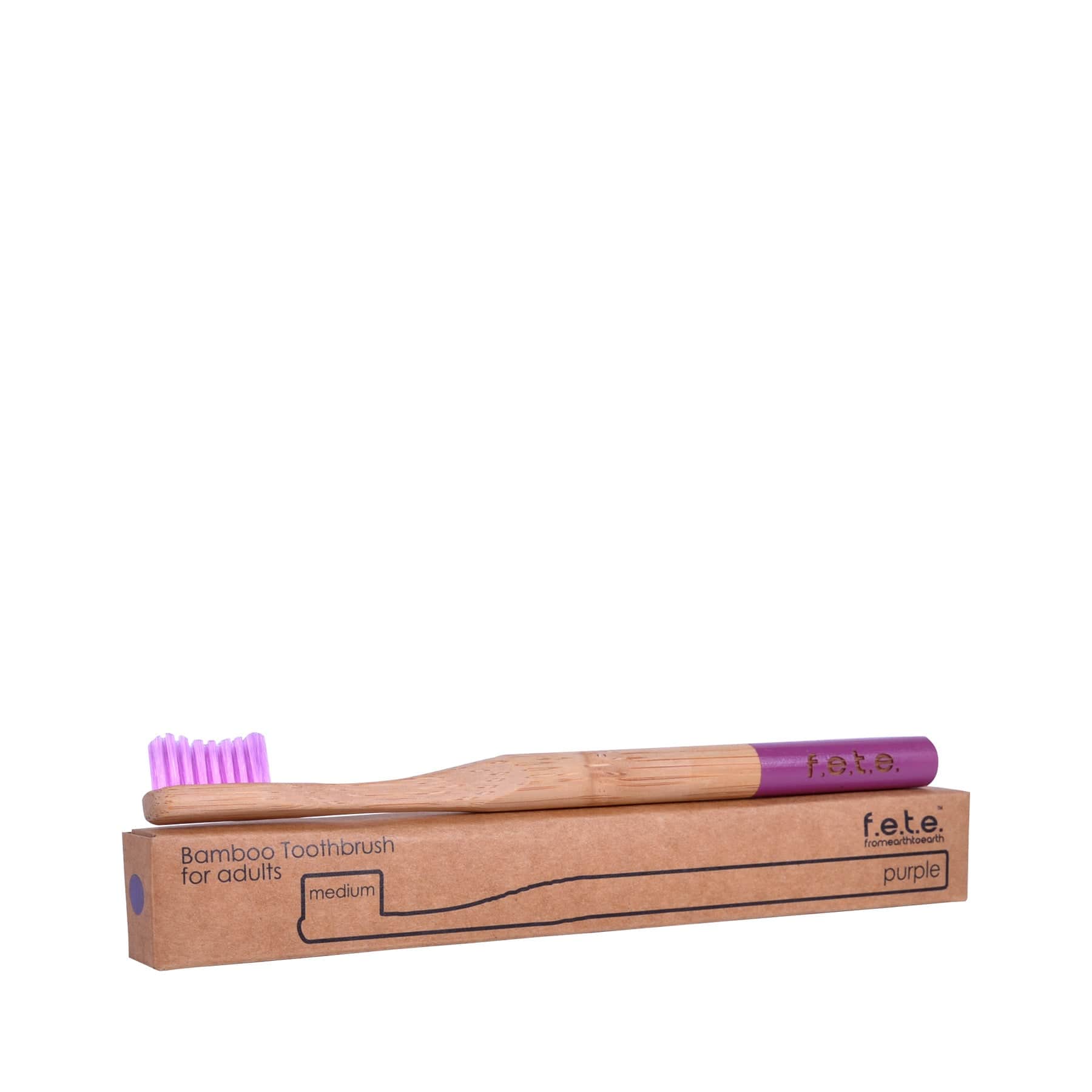 Bamboo toothbrush - medium