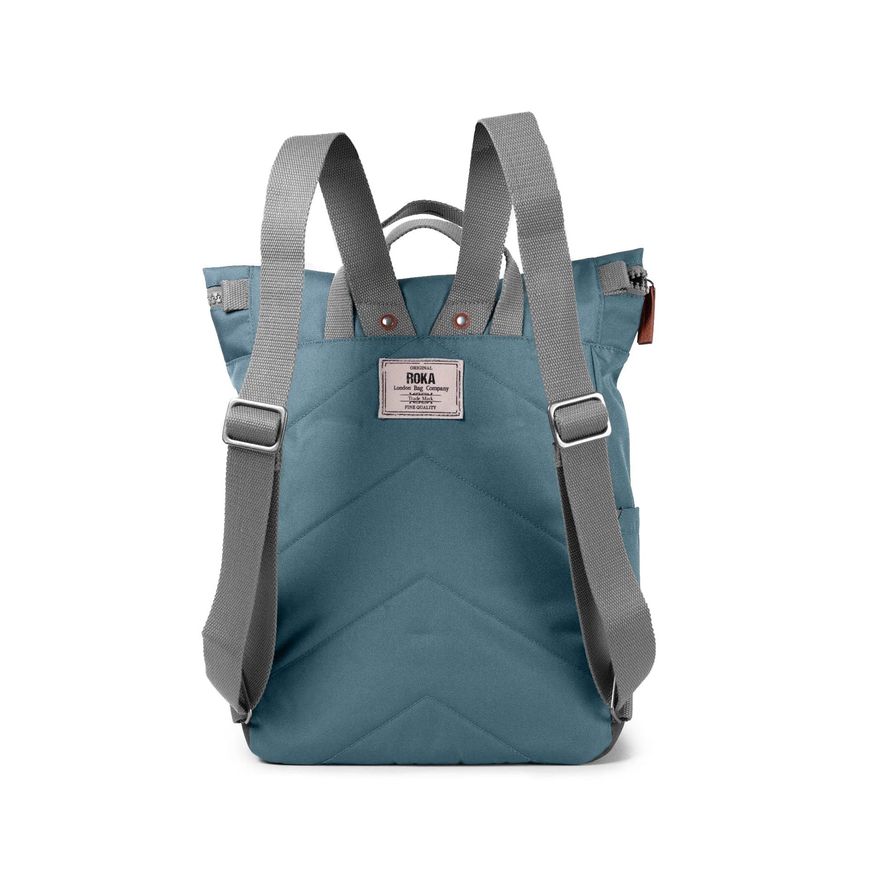 Finchley A airforce recycled canvas backpack