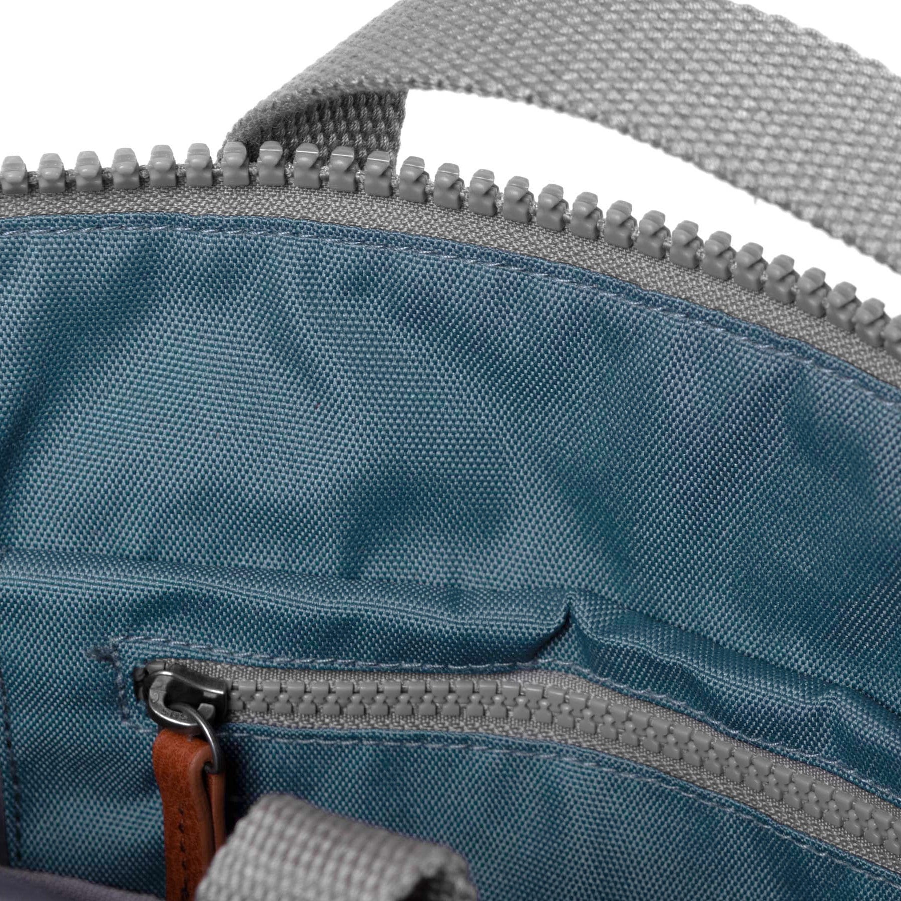 Finchley A airforce recycled canvas backpack