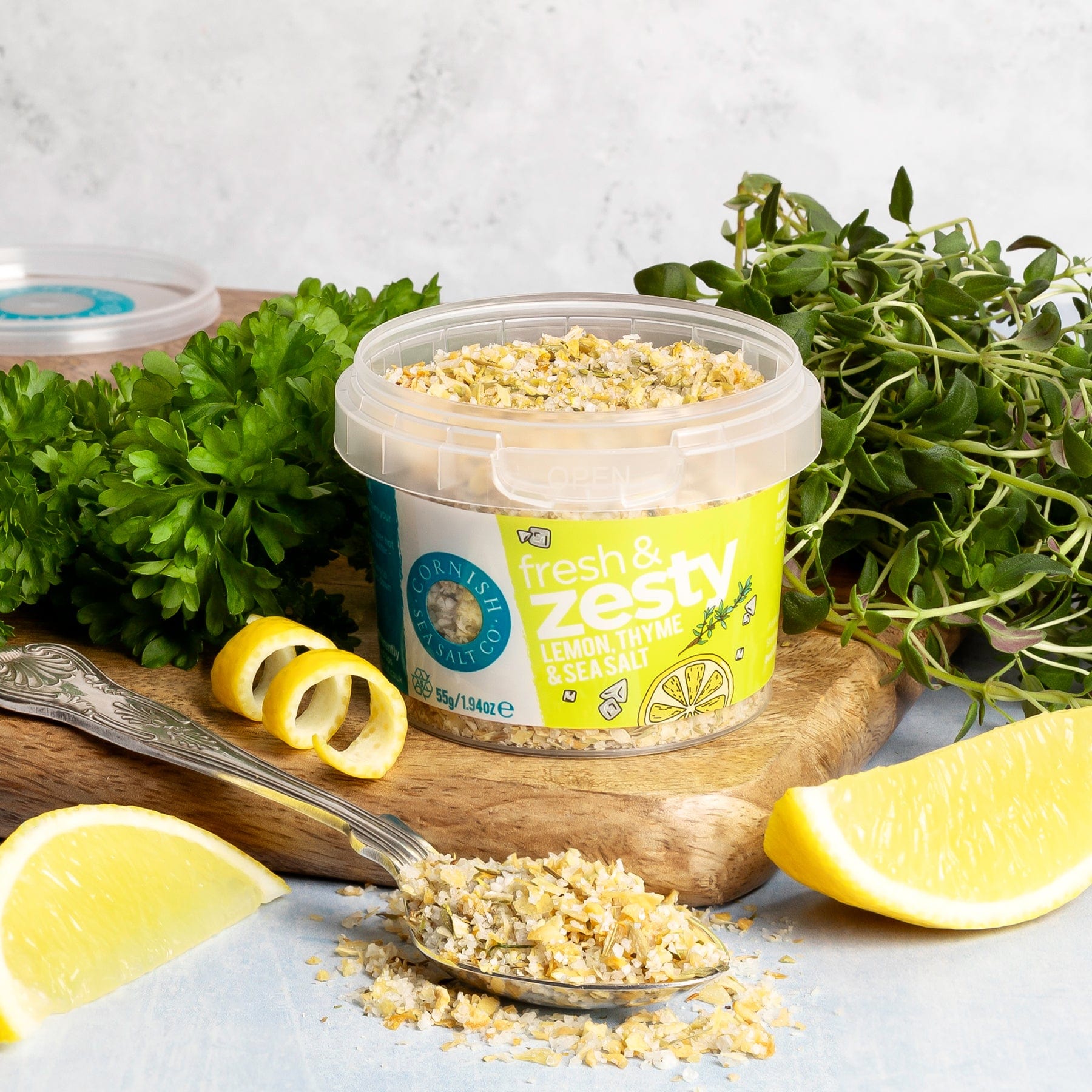 Fresh & zesty sea salt 55g