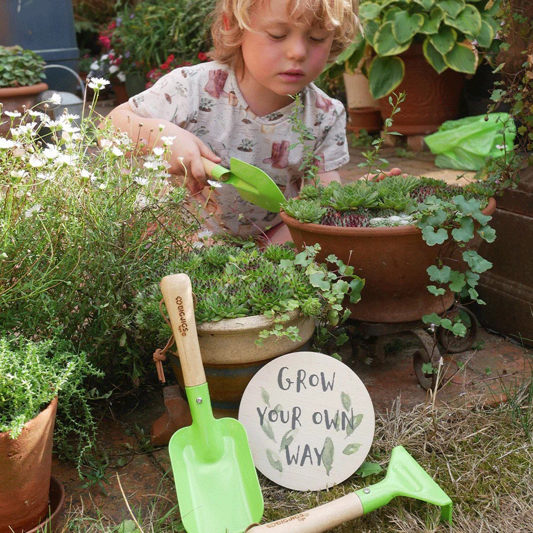 Kids garden hand tools