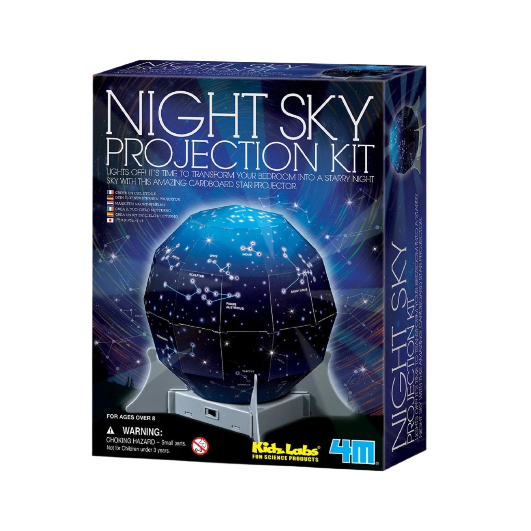 Night sky projection kit