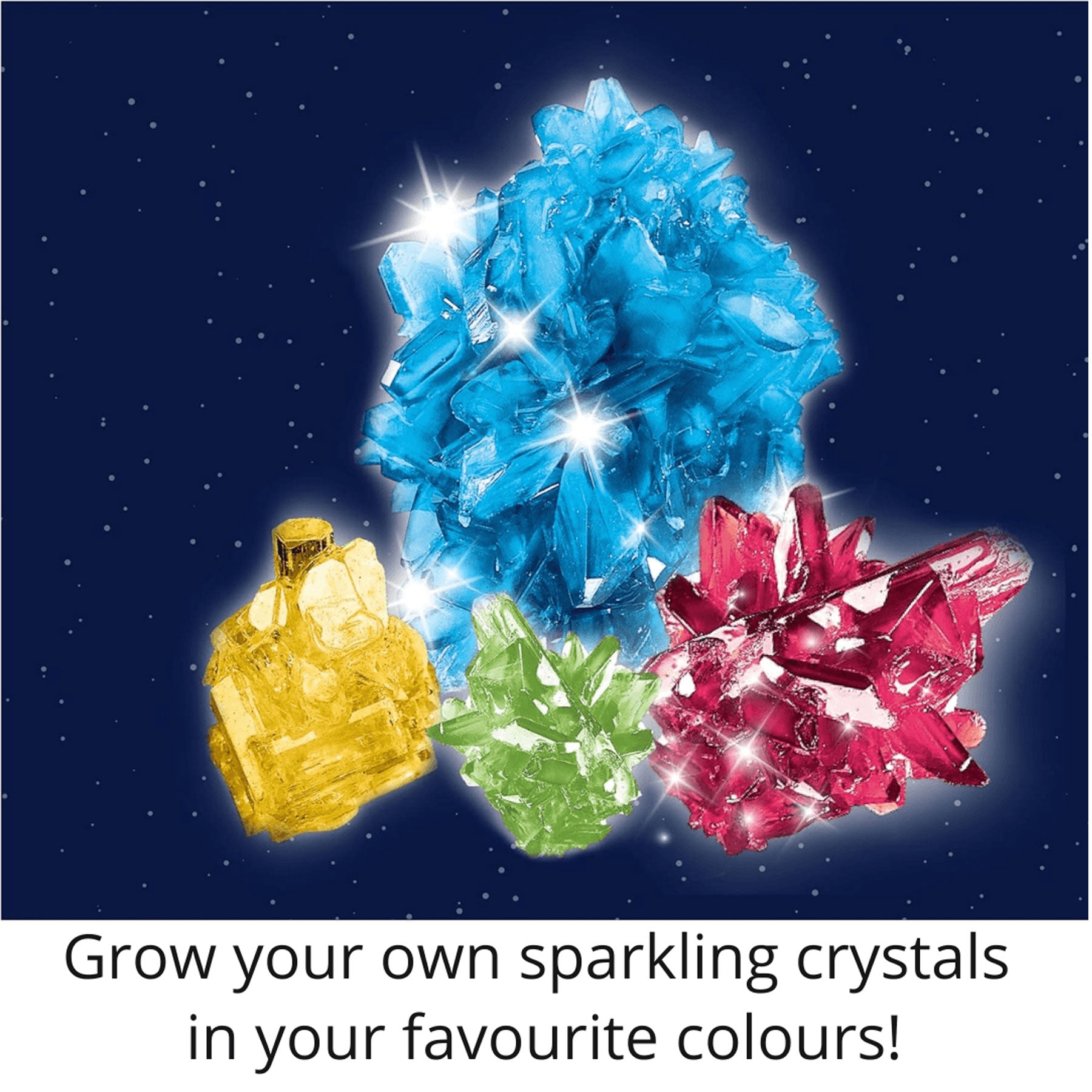 Grow crystals
