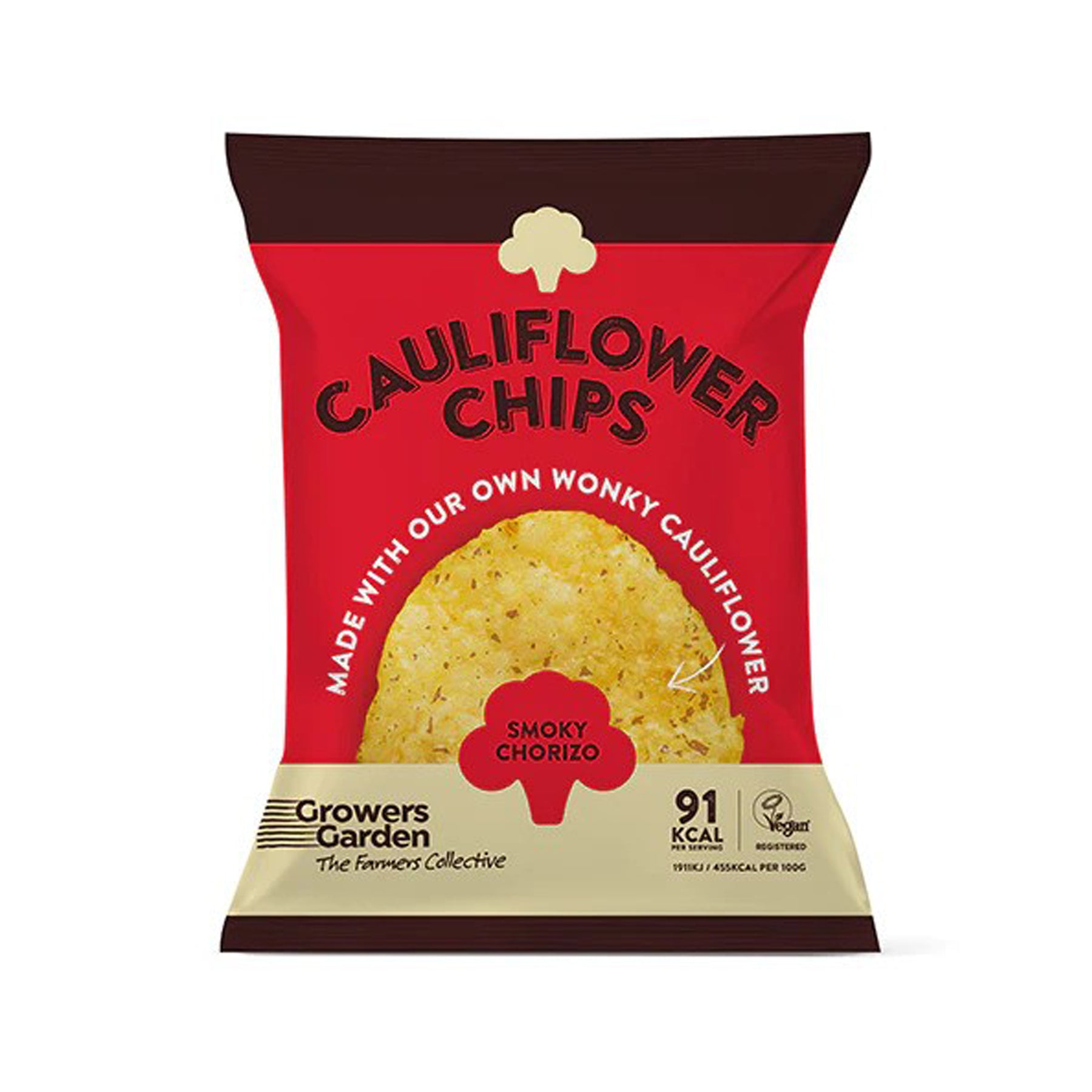 Cauliflower chips smoky chorizo 84g