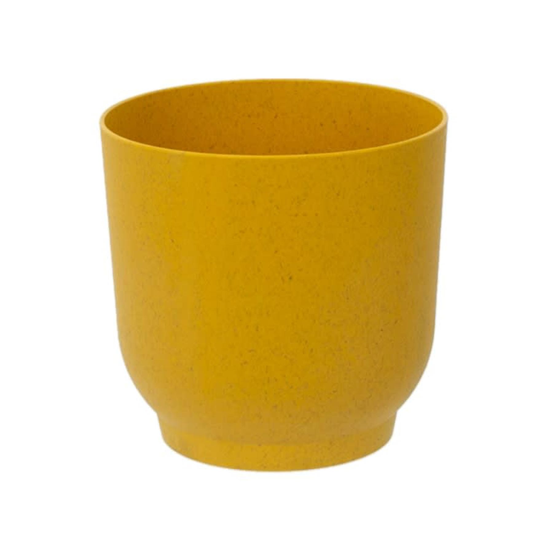 ochre plant pot Ecomade hemp plant pot 18.5cm