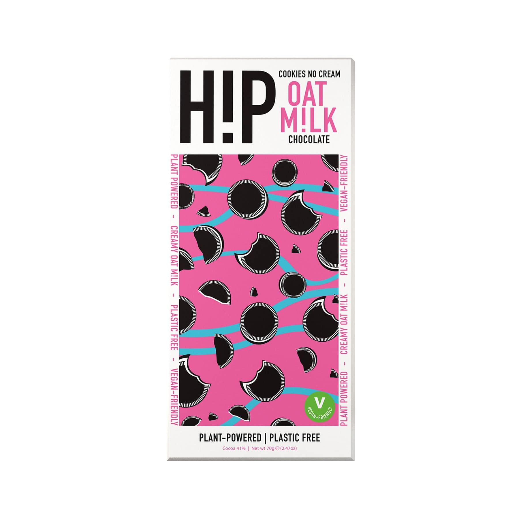 Cookies no cream oat milk chocolate 70g