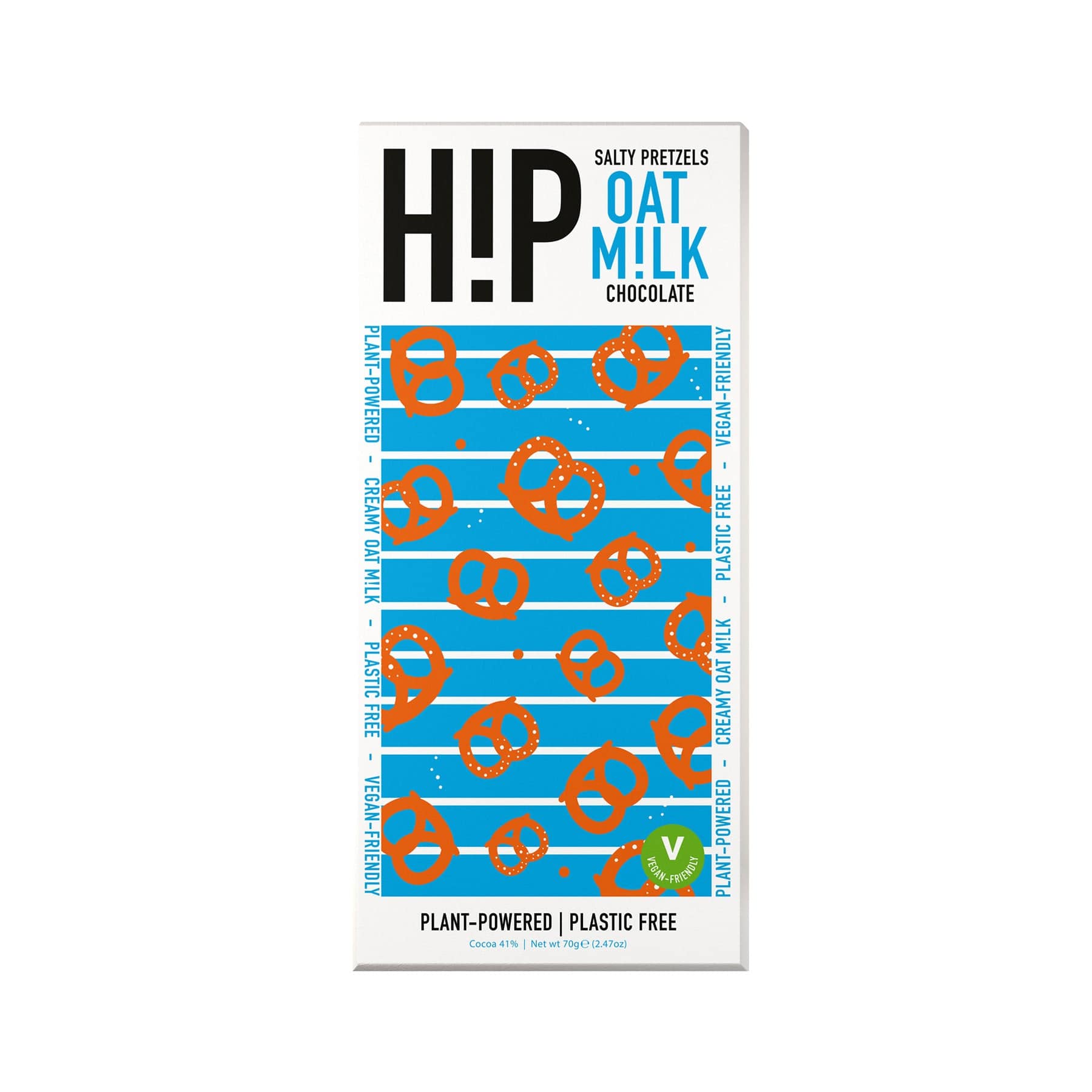 Salty pretzels oat milk chocolate 70g