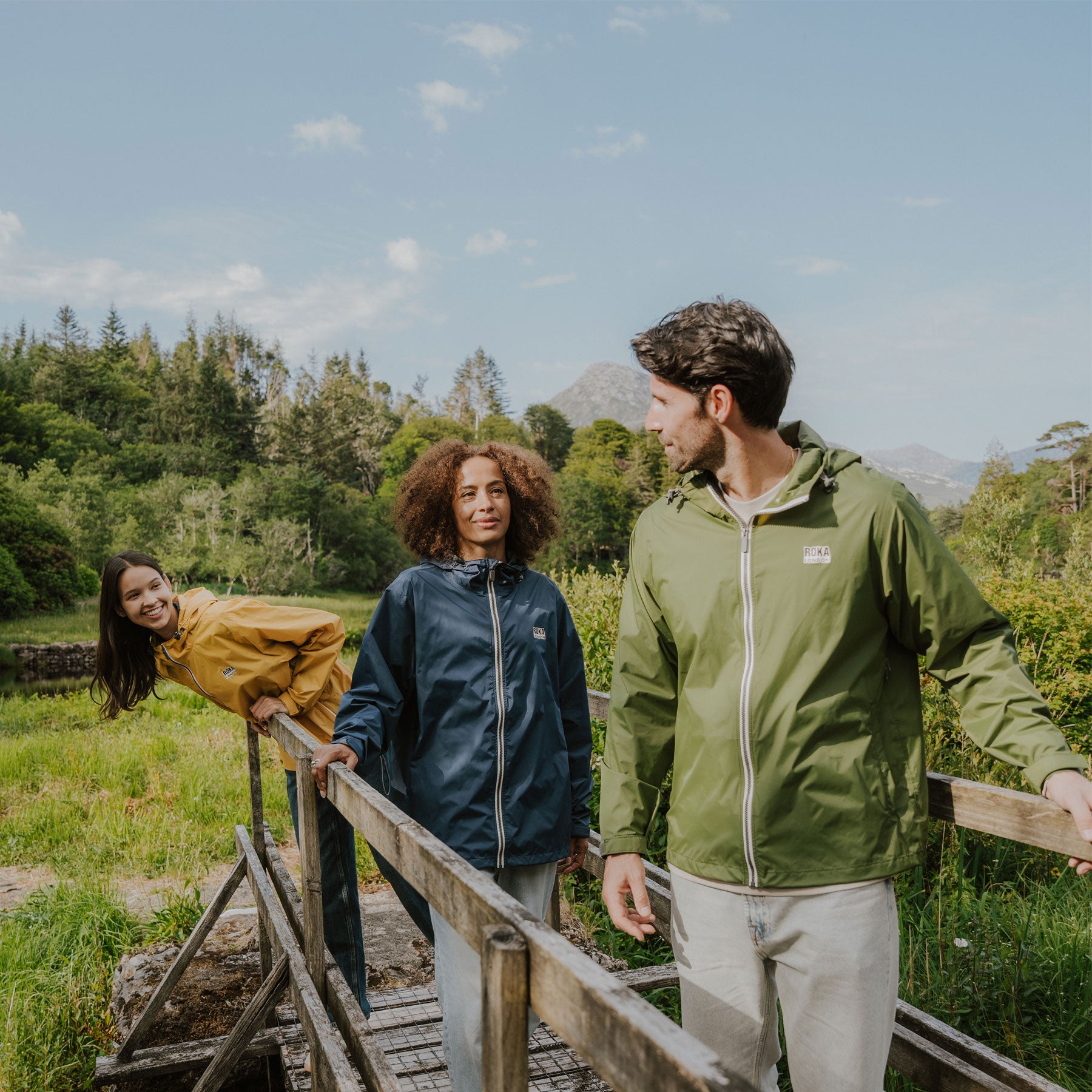 Holborn jacket corn recycled nylon ripstop