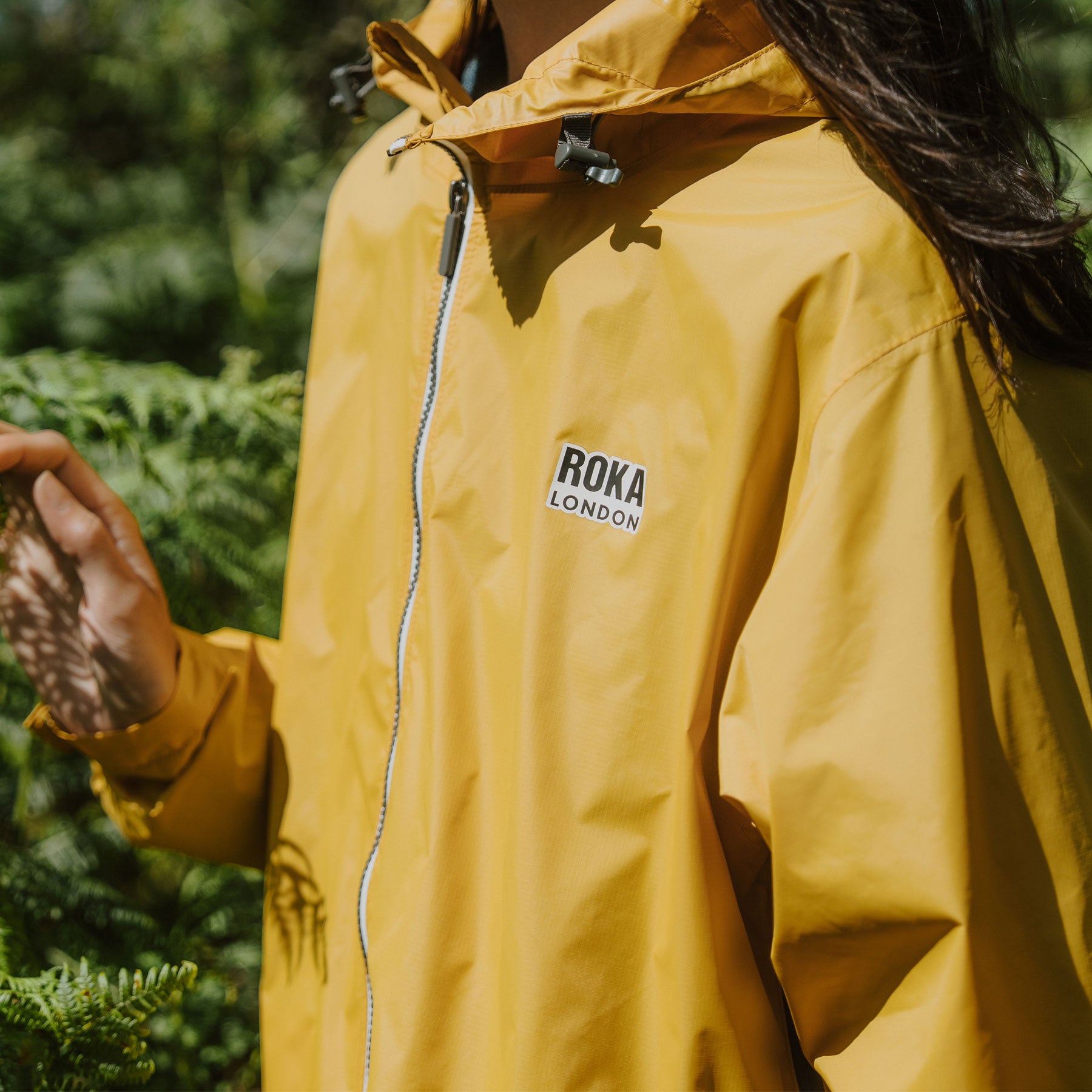 Holborn jacket corn recycled nylon ripstop