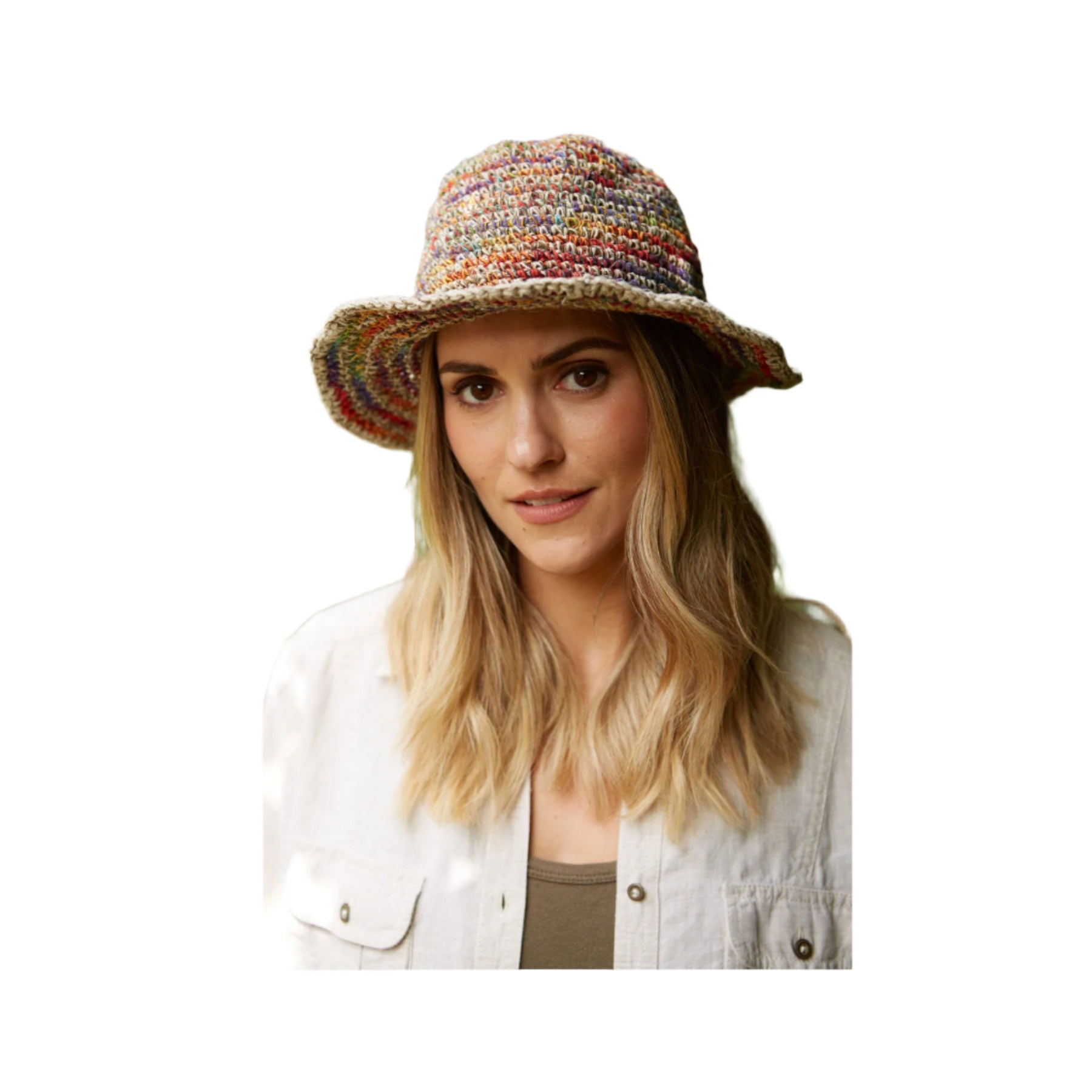 Hoxton hemp & cotton sun hat