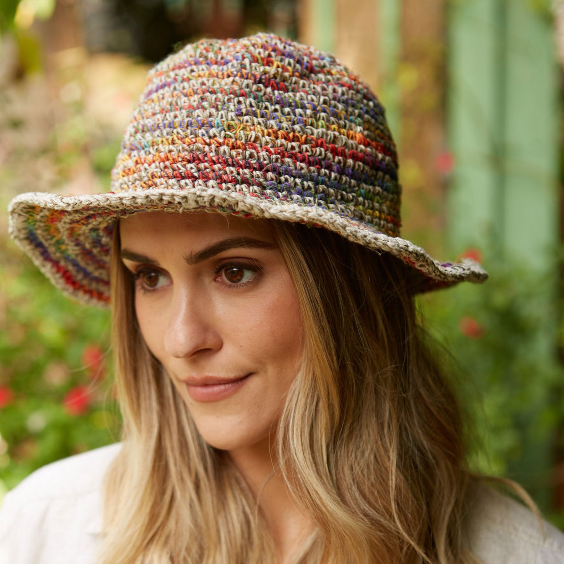 Hoxton hemp & cotton sun hat