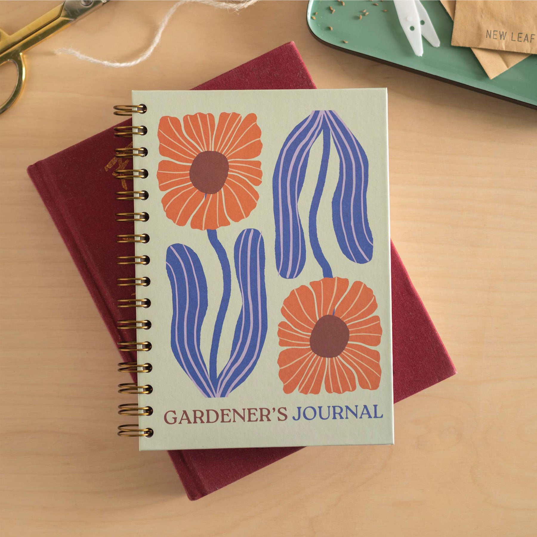In bloom A5 gardeners journal