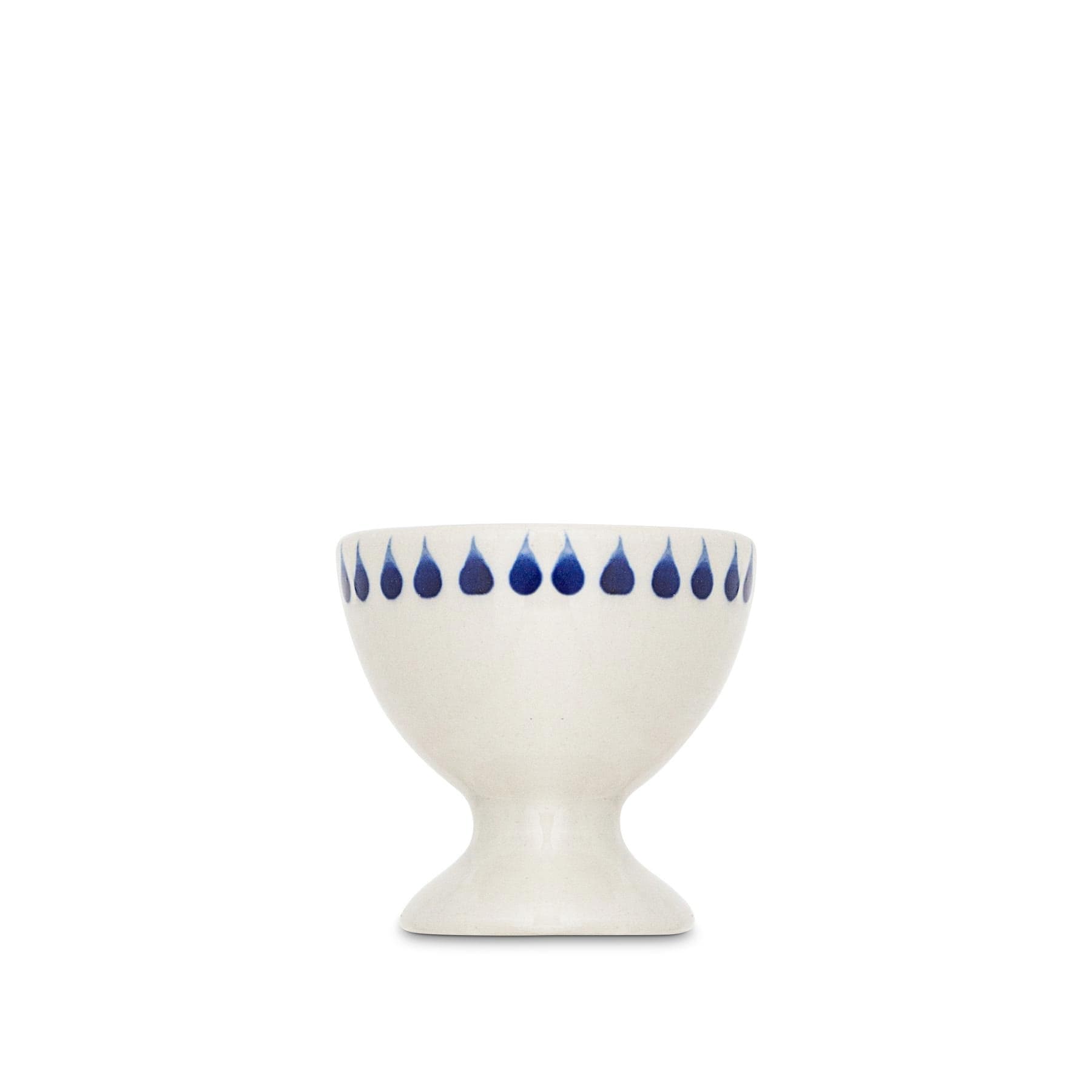 Indigo drop egg cup