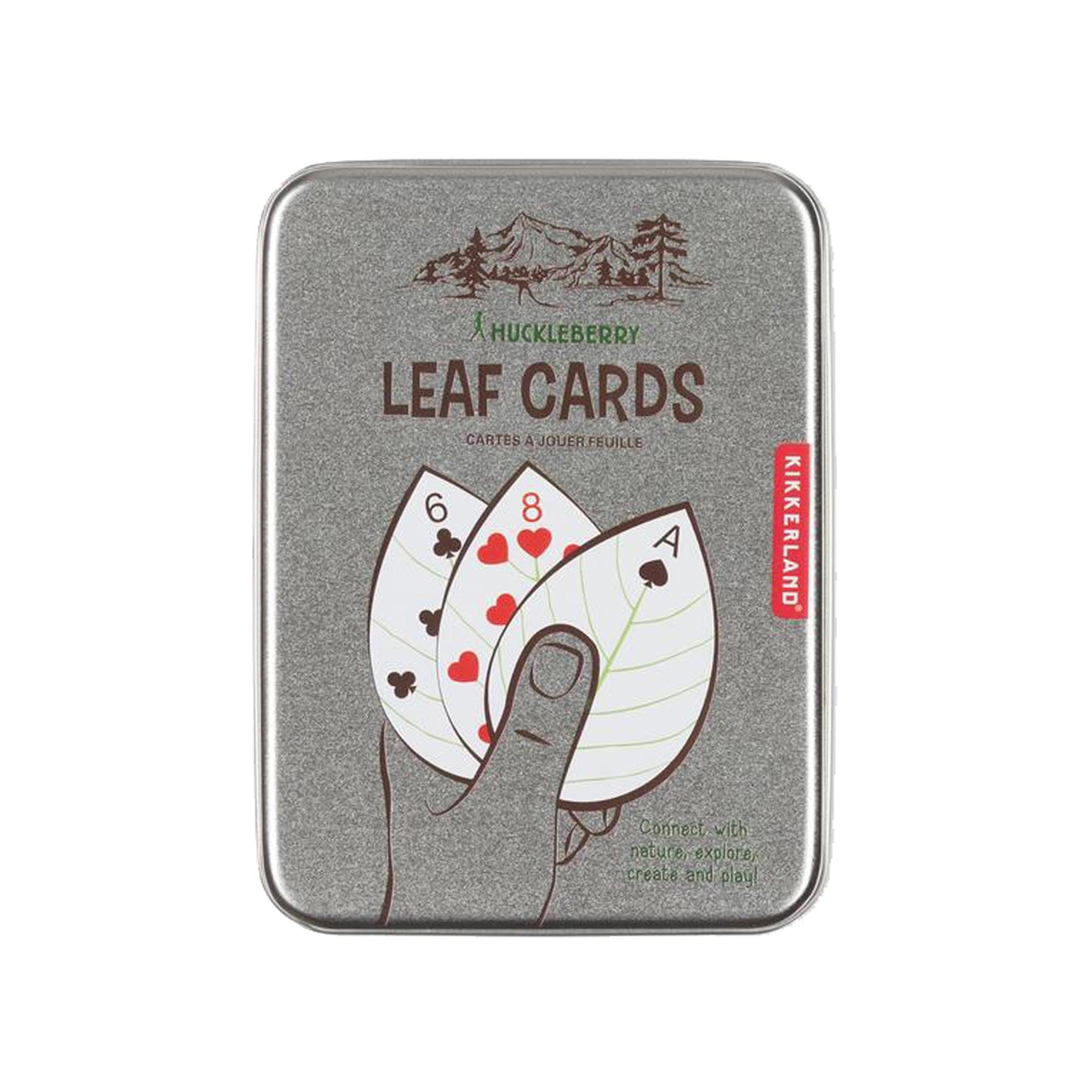 Huckleberry leaf cards