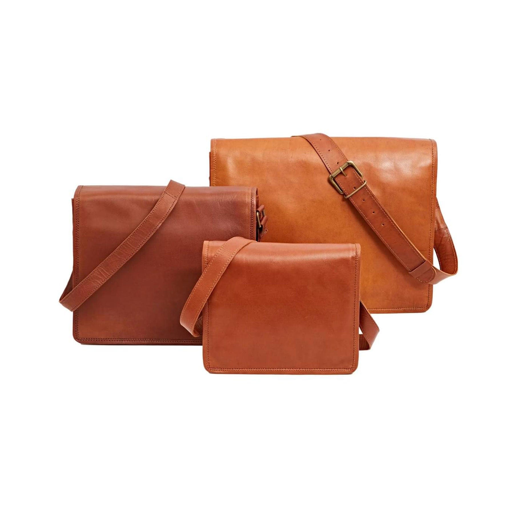 Leather Messenger Bag