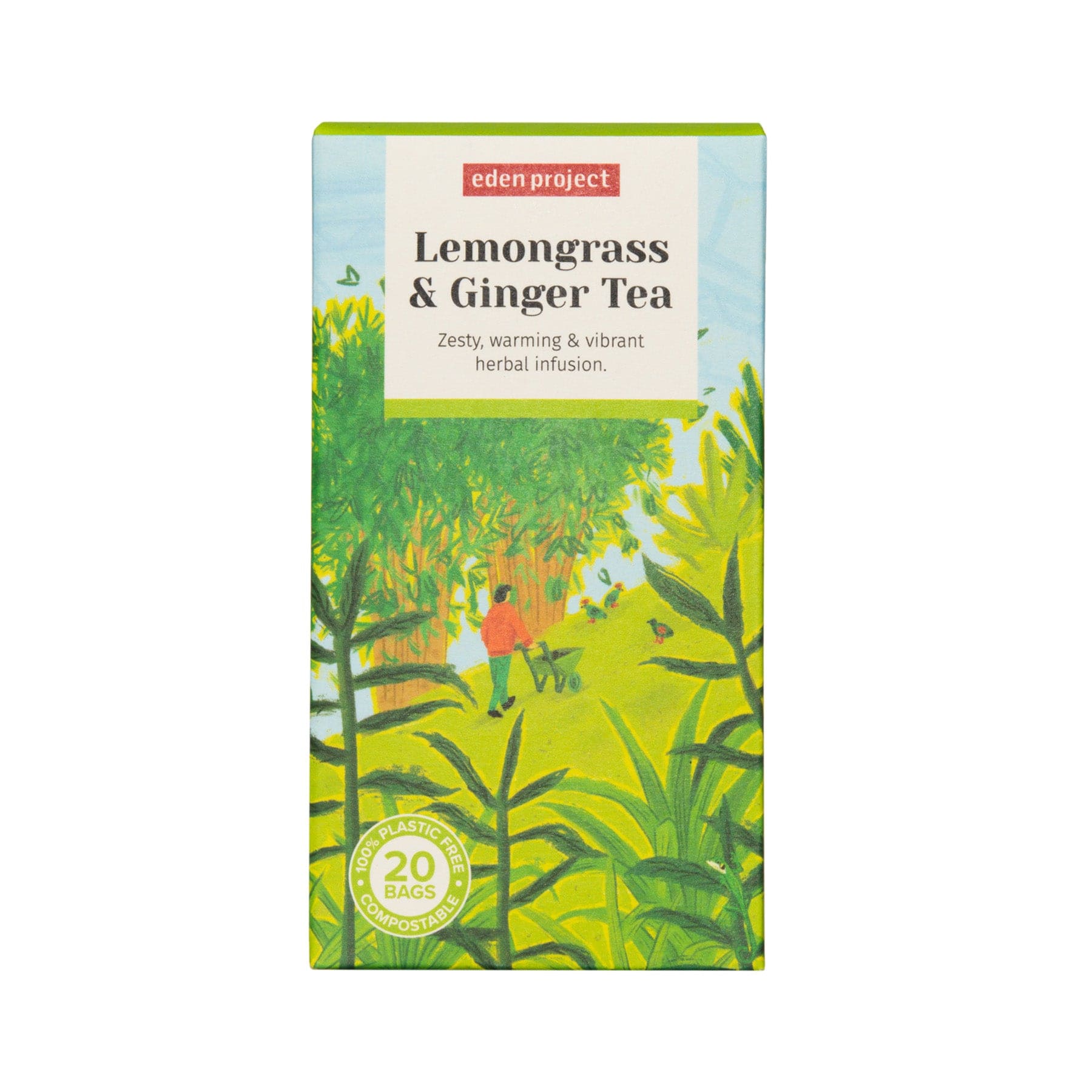 Lemongrass & ginger tea 35g