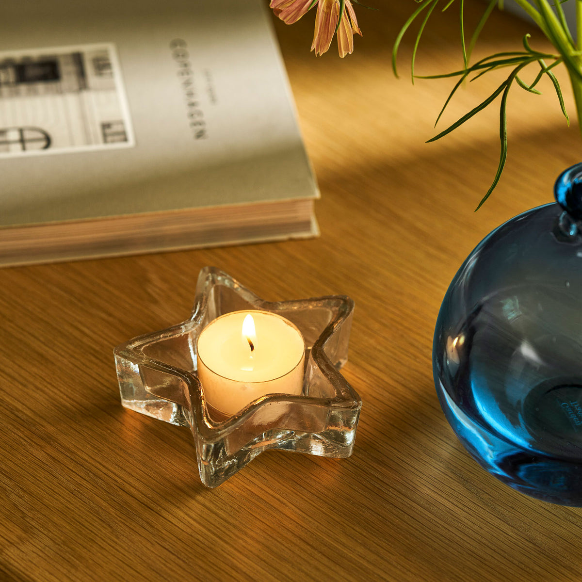 Leverton star tealight holders set of 2