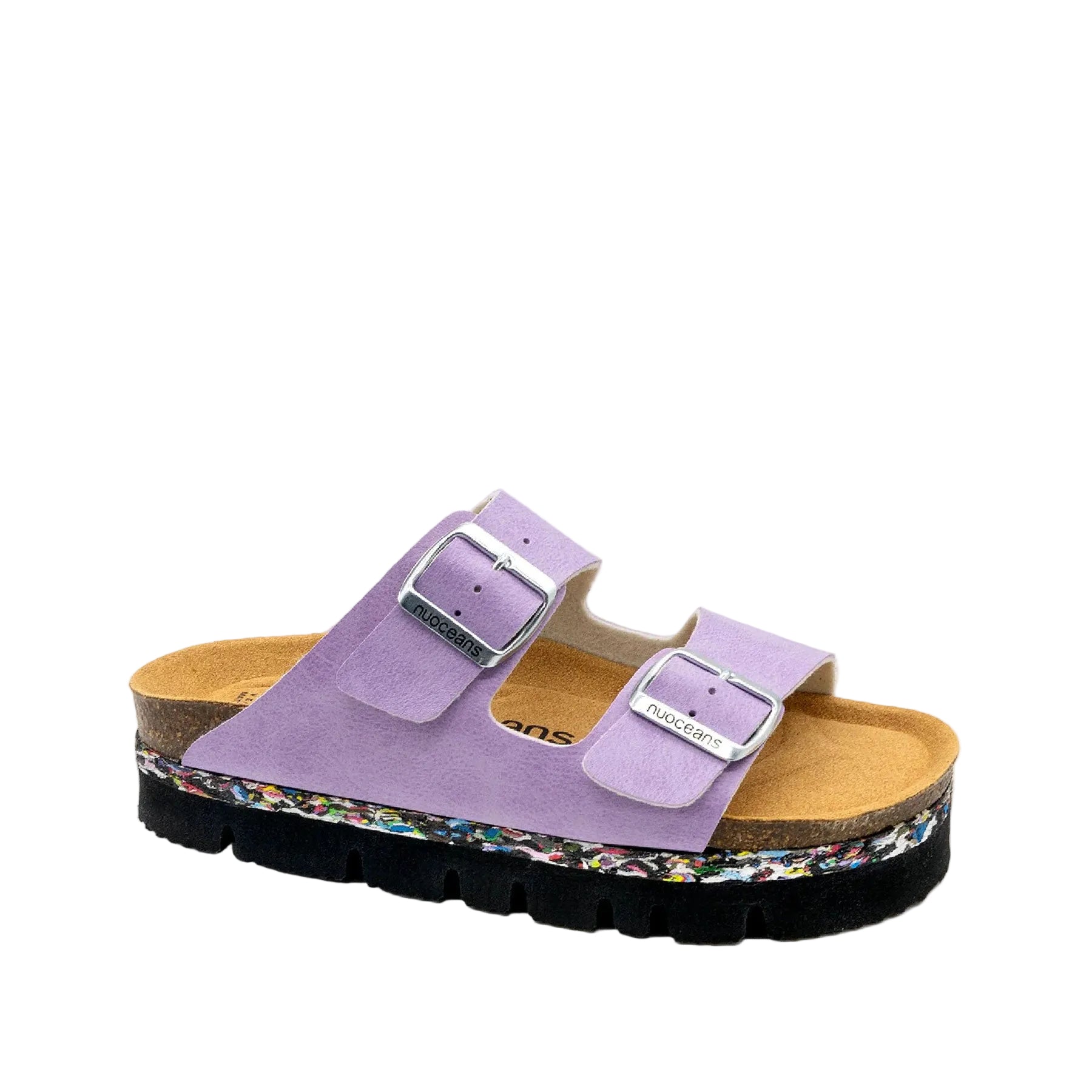 Lila platform sandal light purple