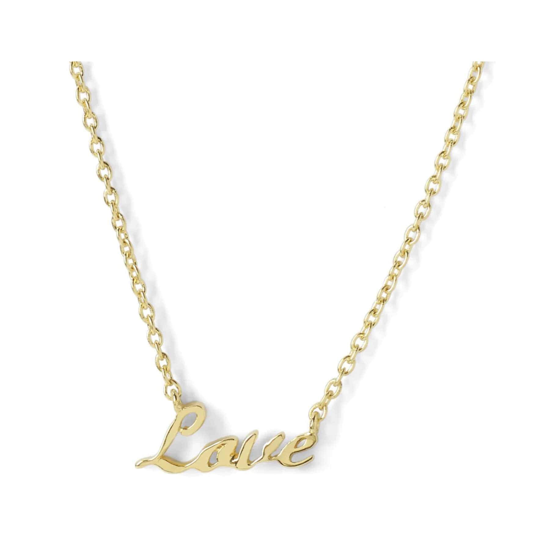 Love necklace gold