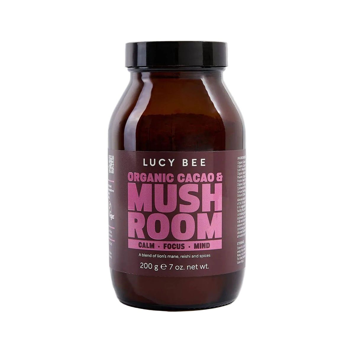 Organic cacao & mushroom 200g
