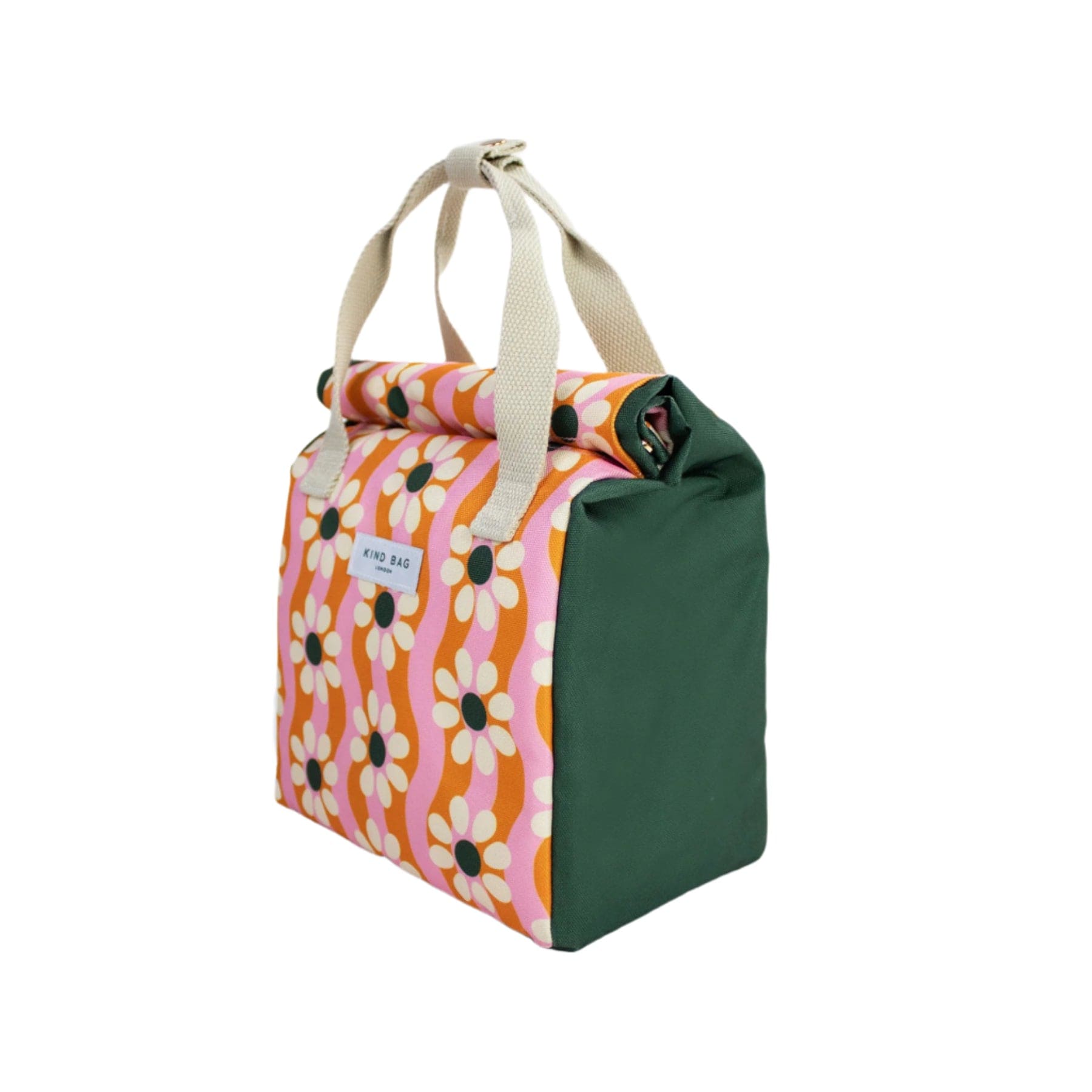 Lunch bag wavy daisy