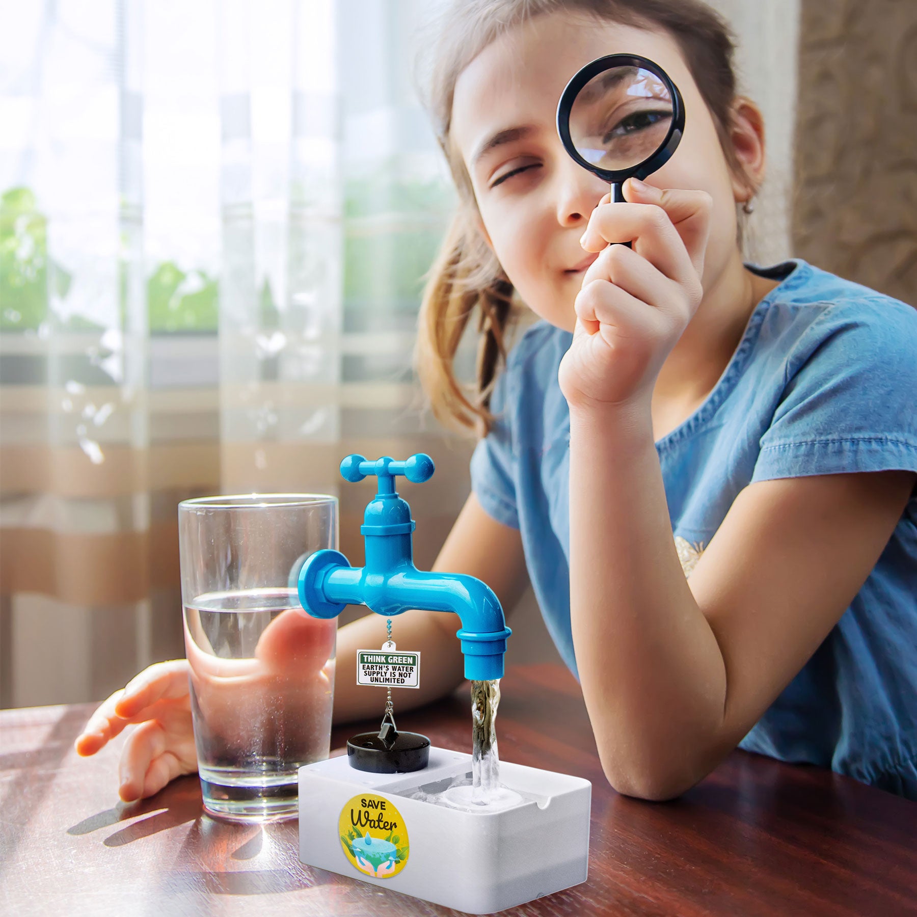 Green science magic water tap