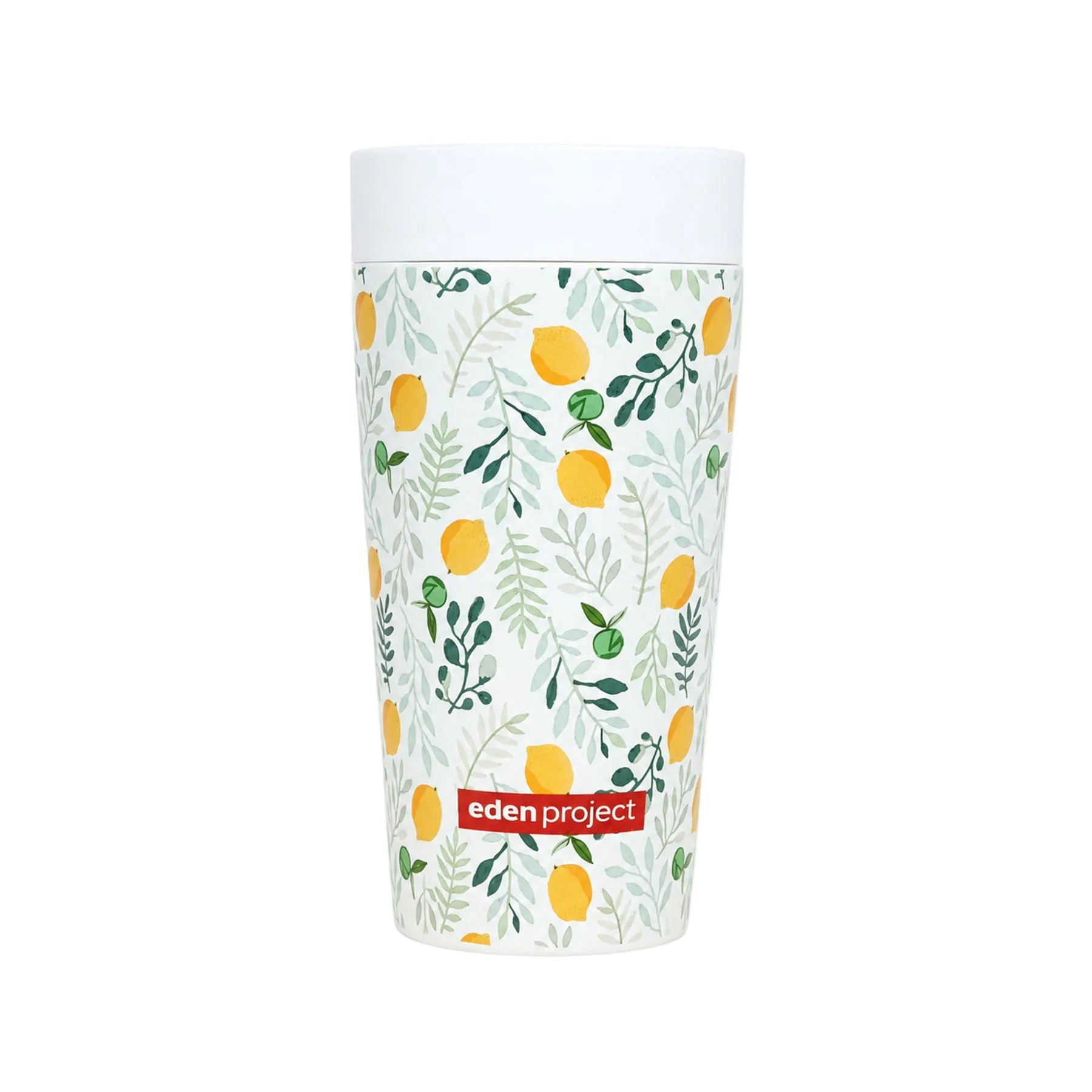 Mediterranean print stainless steel cup 340ml (12oz)