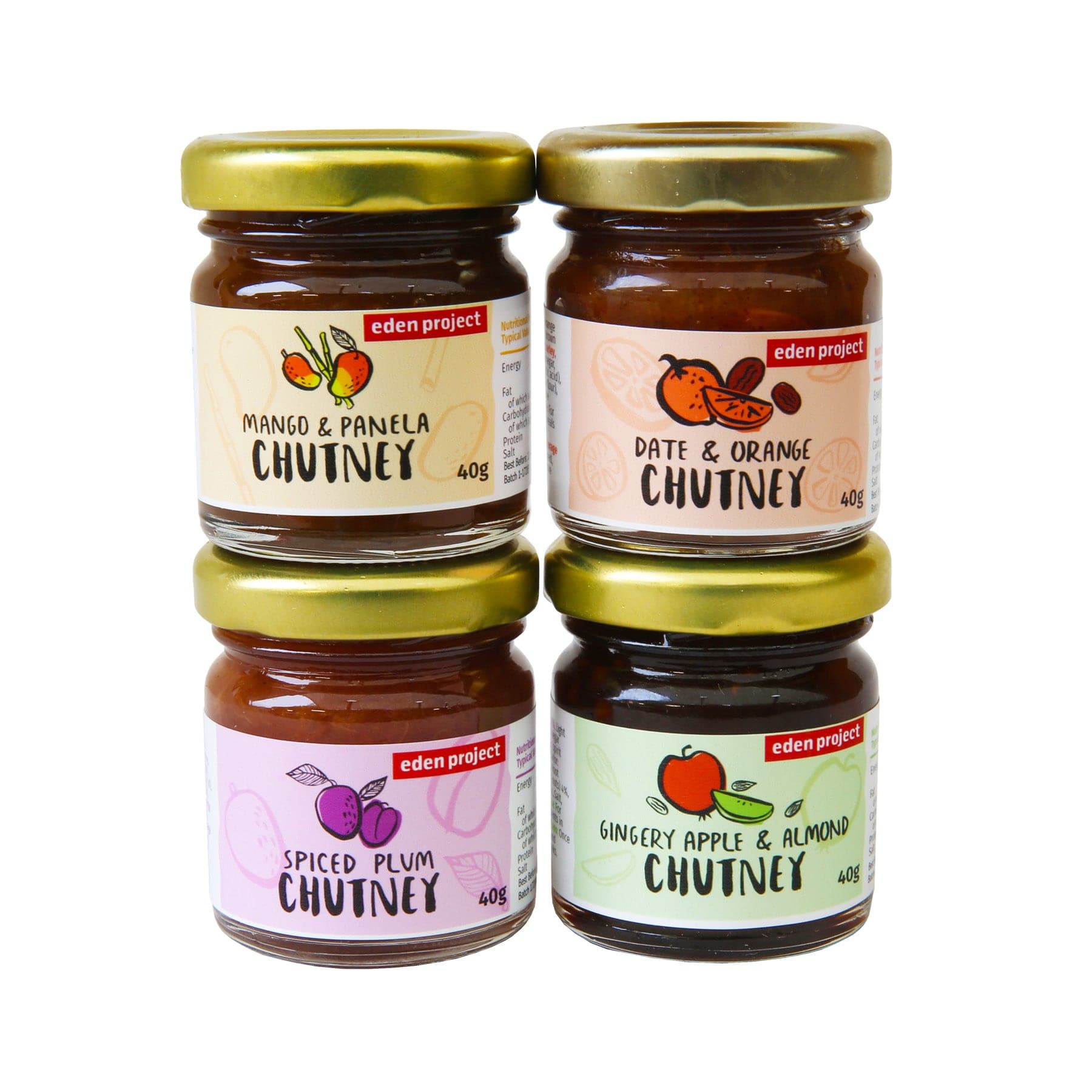 Mini chutney gift set