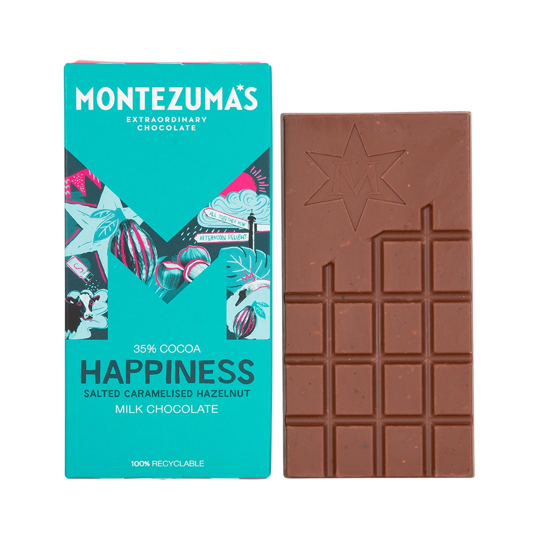 Happiness milk chocolate bar 90g