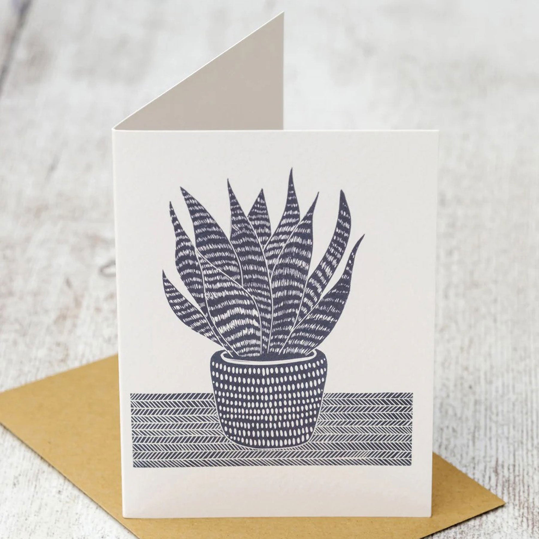 Mother in laws tongue greetings card