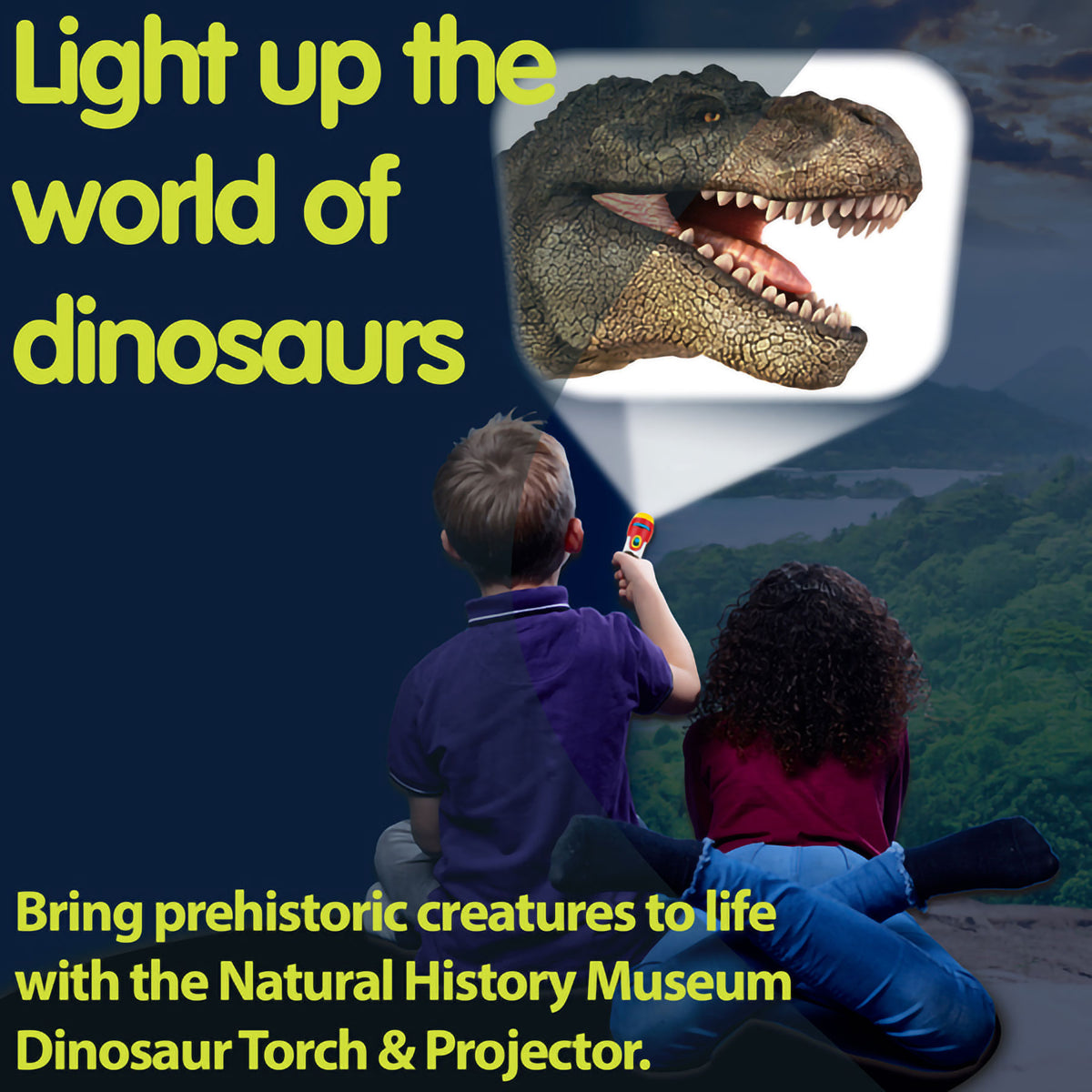 Natural History Museum dinosaur torch and projector