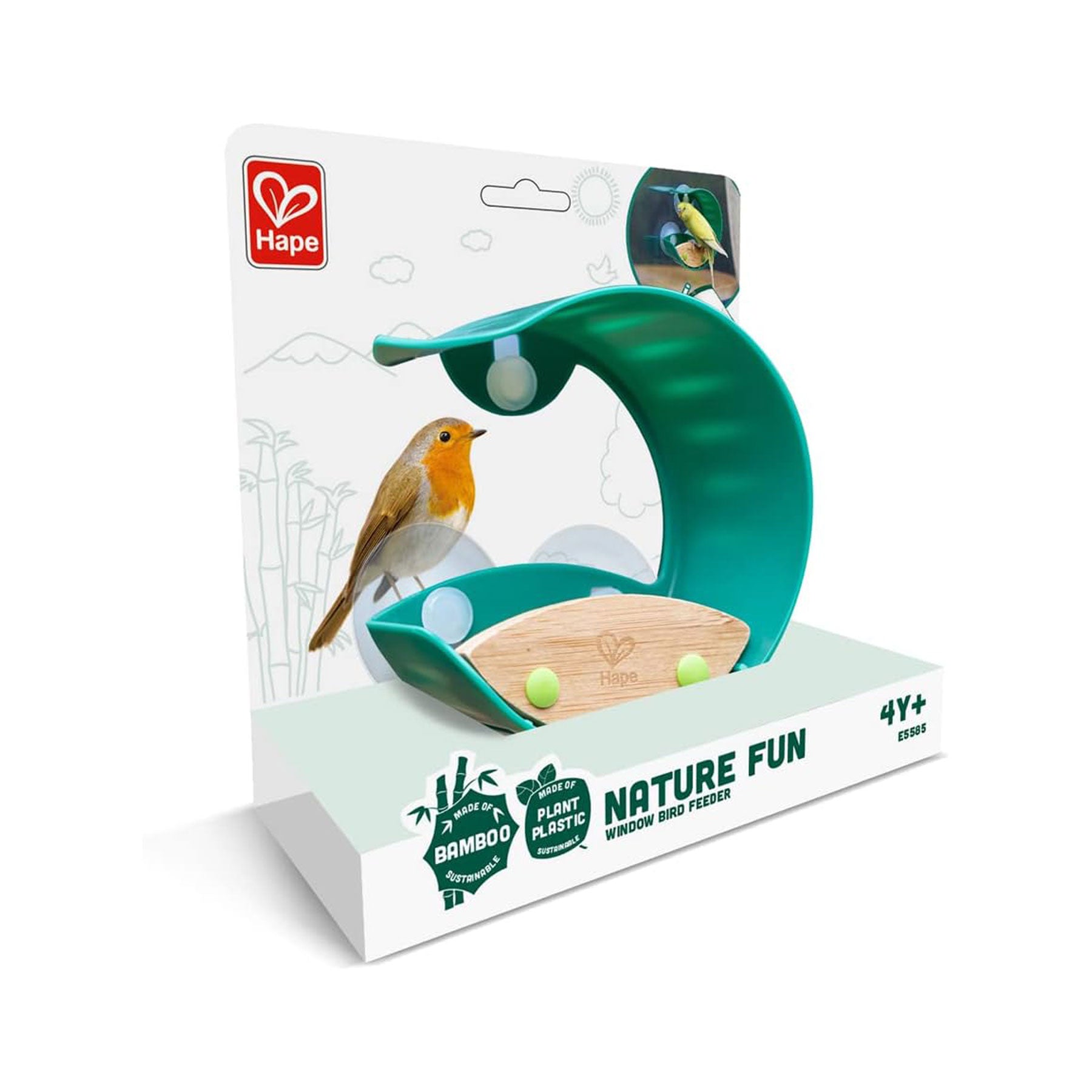 Nature fun window bird feeder