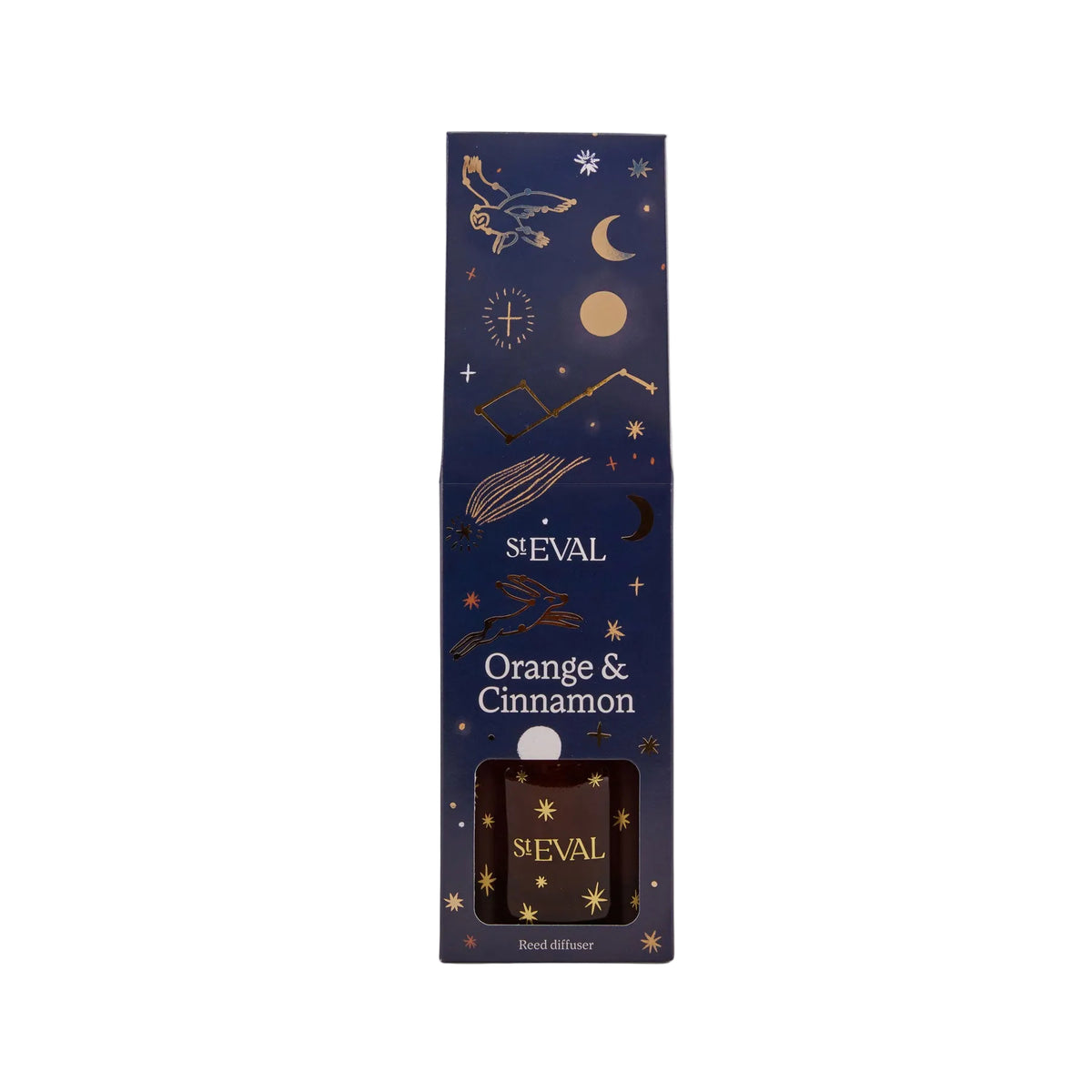 Orange & cinnamon Christmas mini reed diffuser
