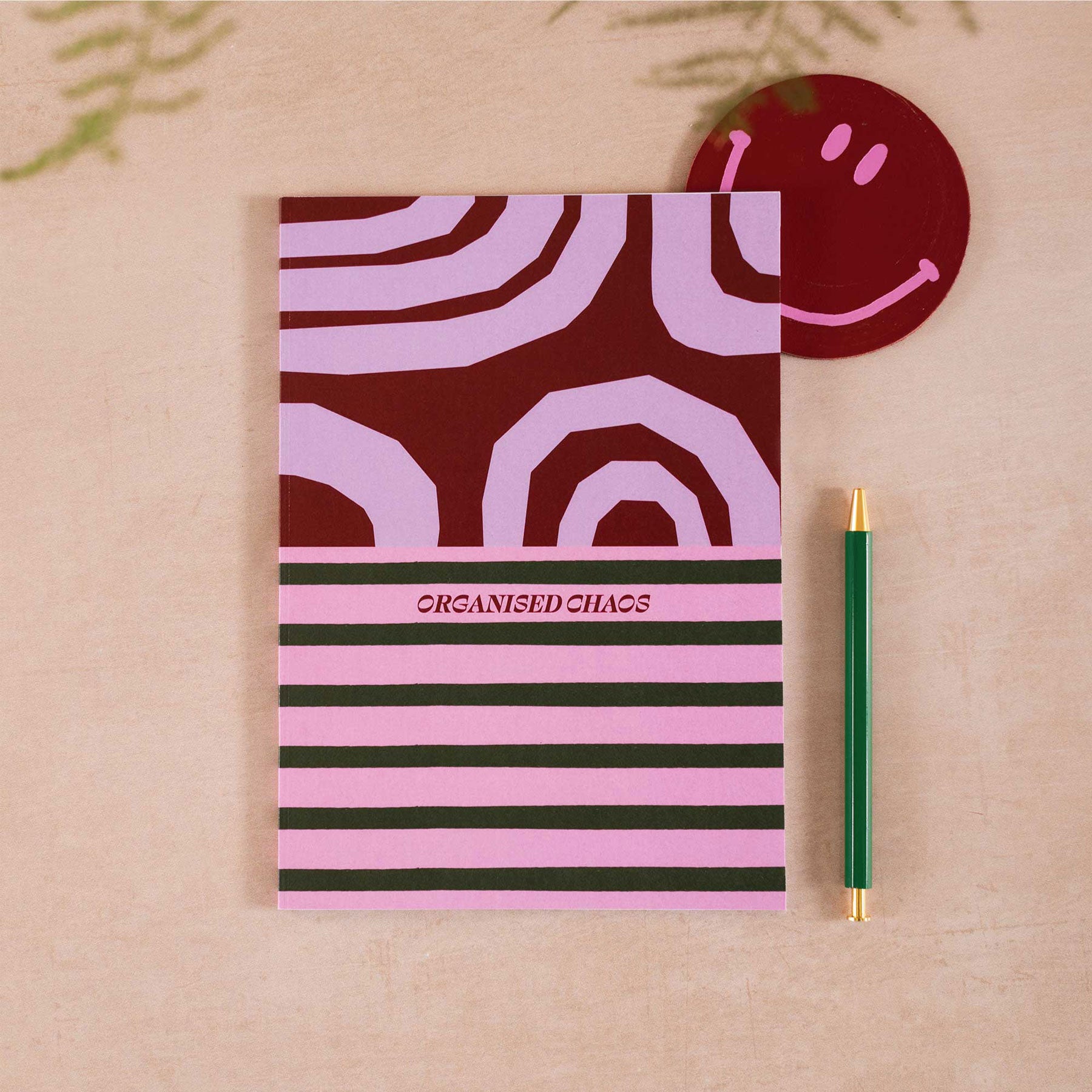 Organised chaos A5 notebook