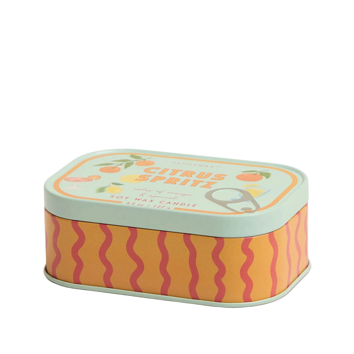 Citrus spritz tin candle