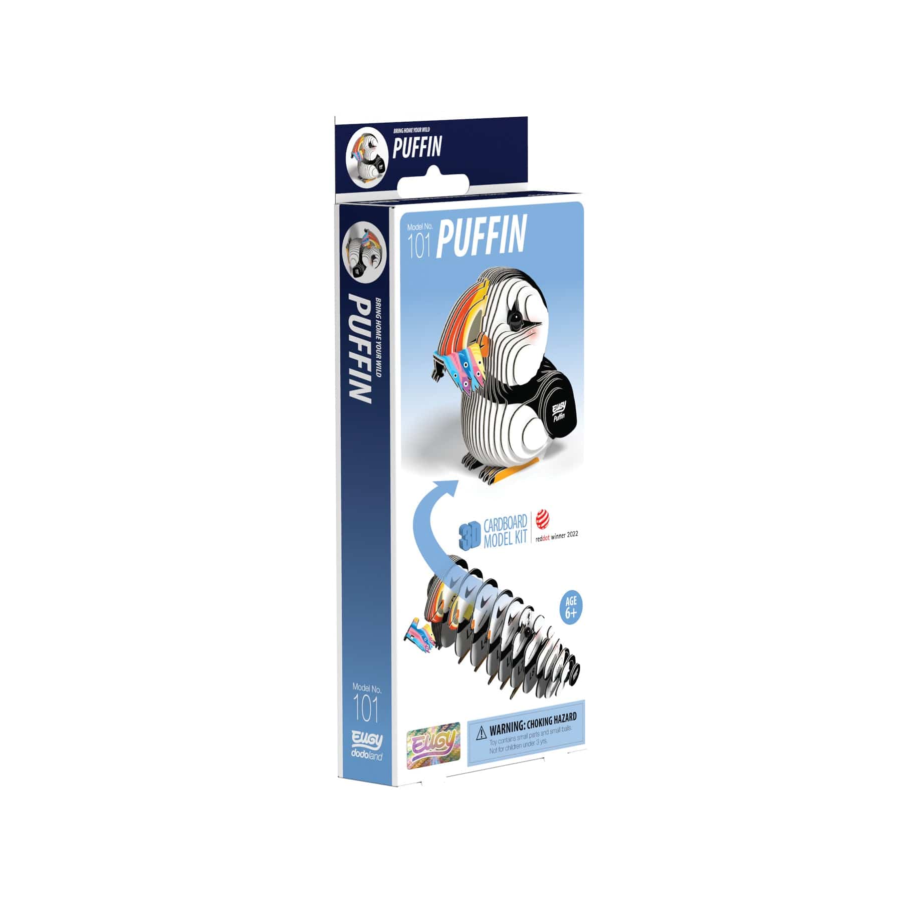 Puffin 3D model kit