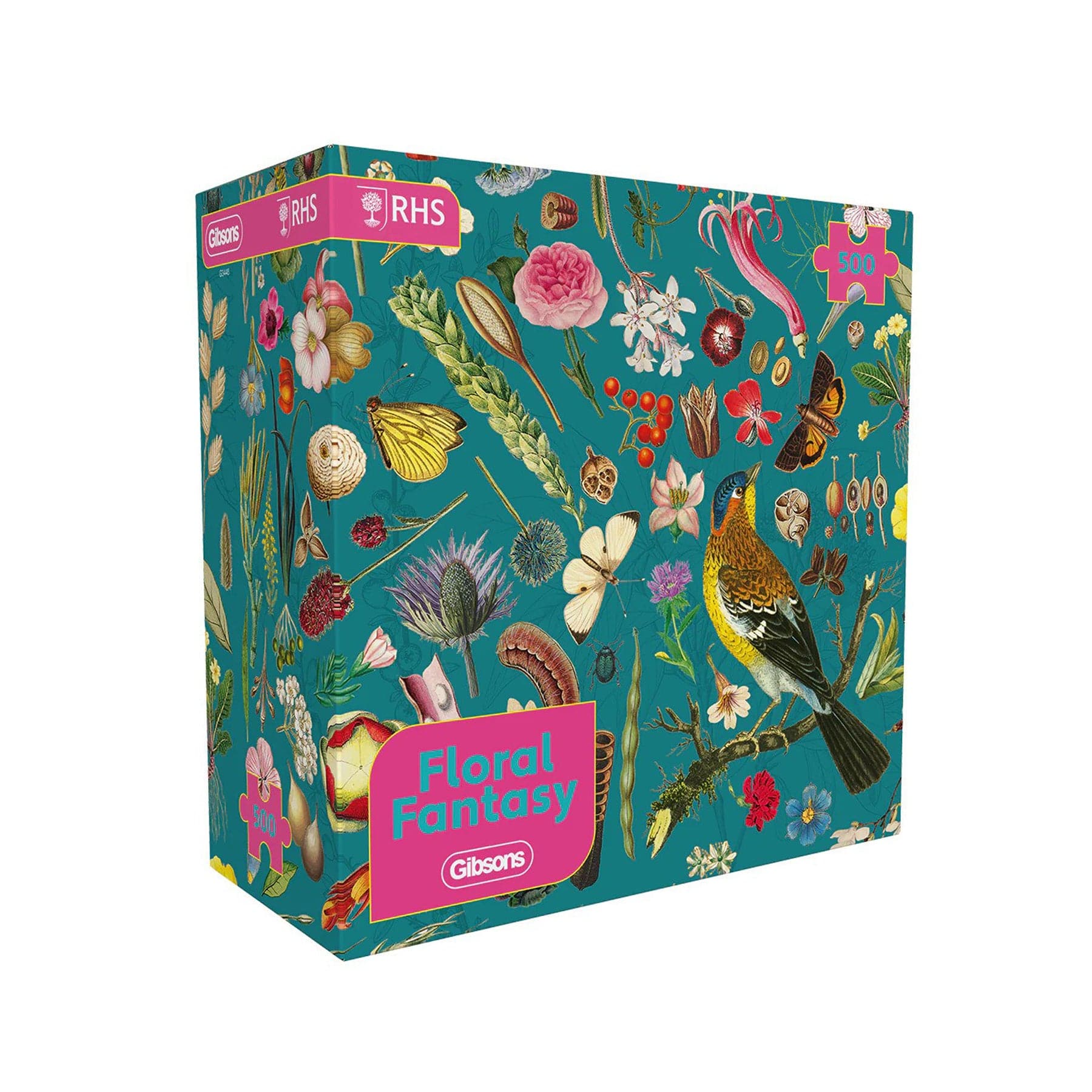 RHS floral fantasy 500 piece jigsaw puzzle