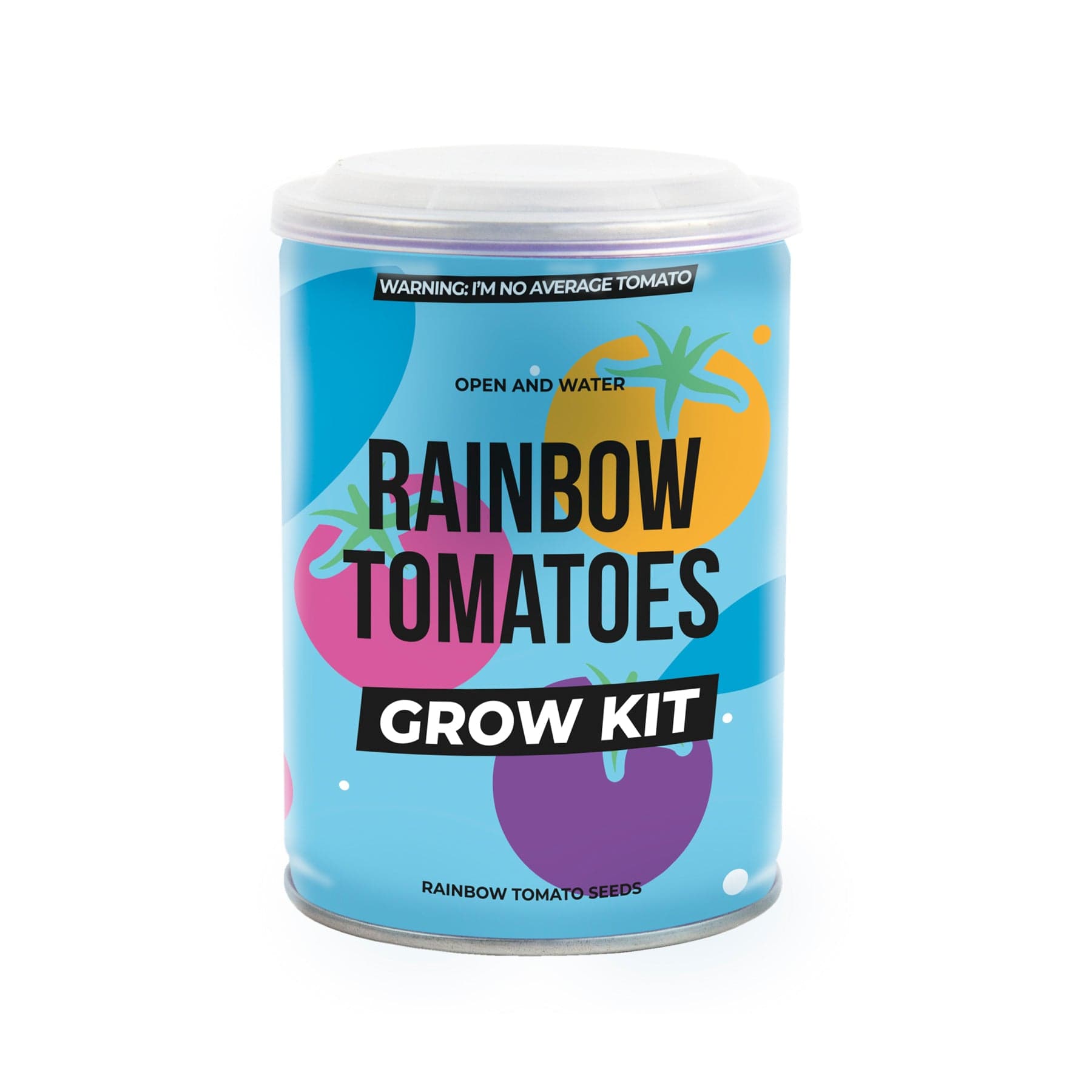 Rainbow tomatoes grow tin