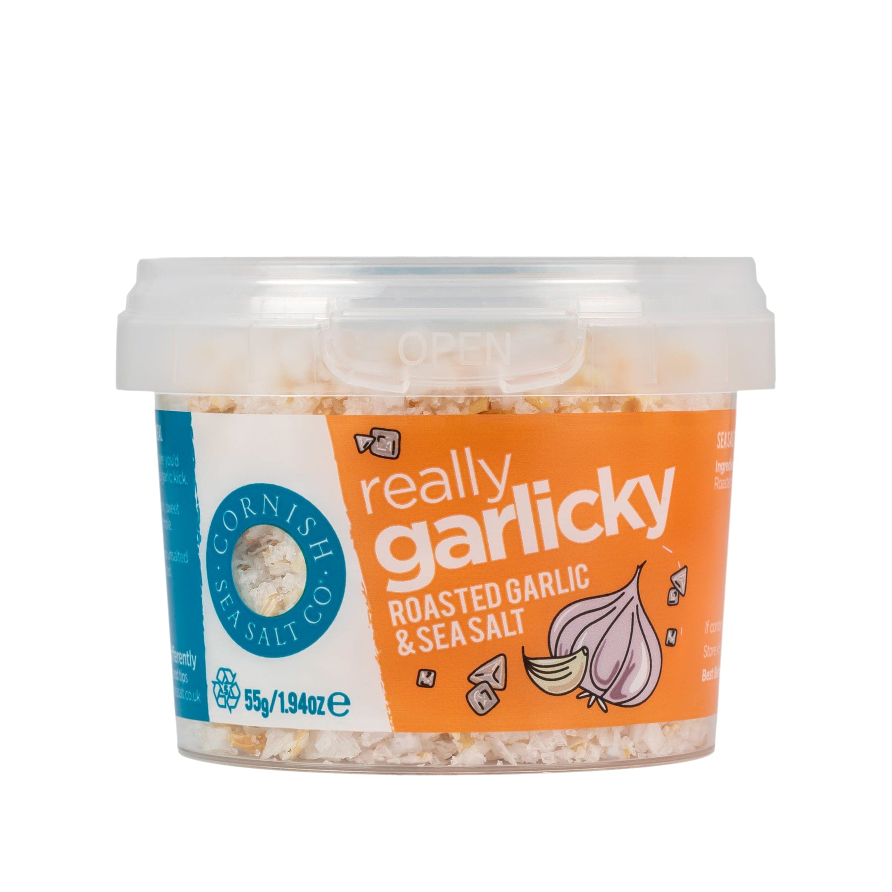 Really garlicky sea salt 55g