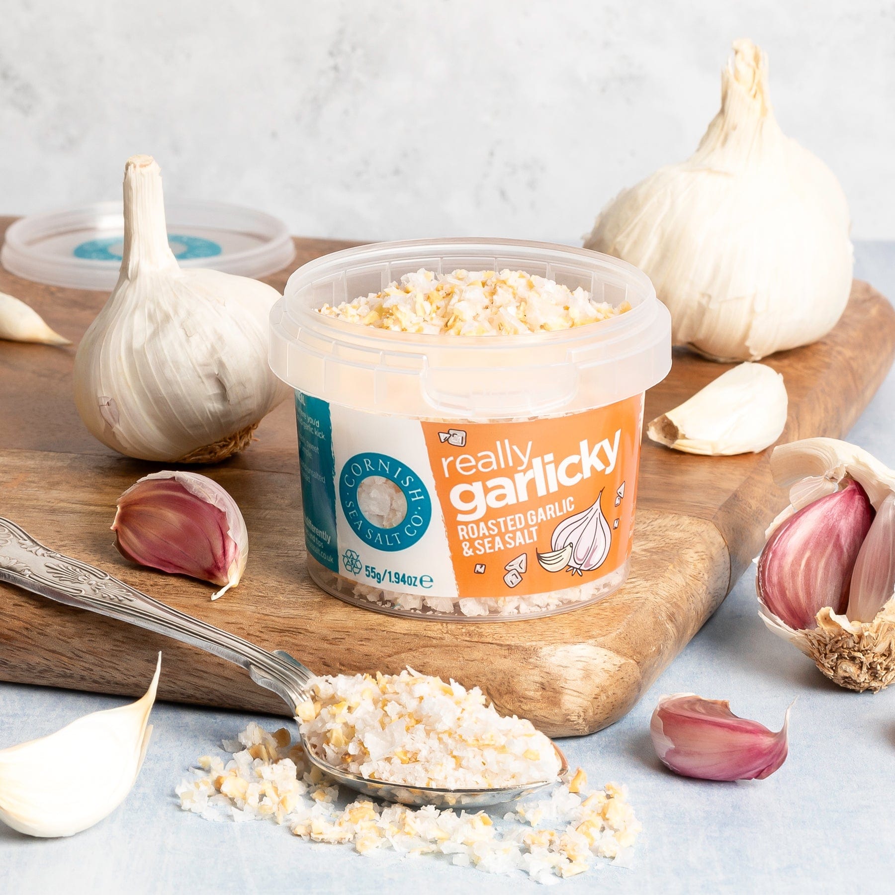 Really garlicky sea salt 55g