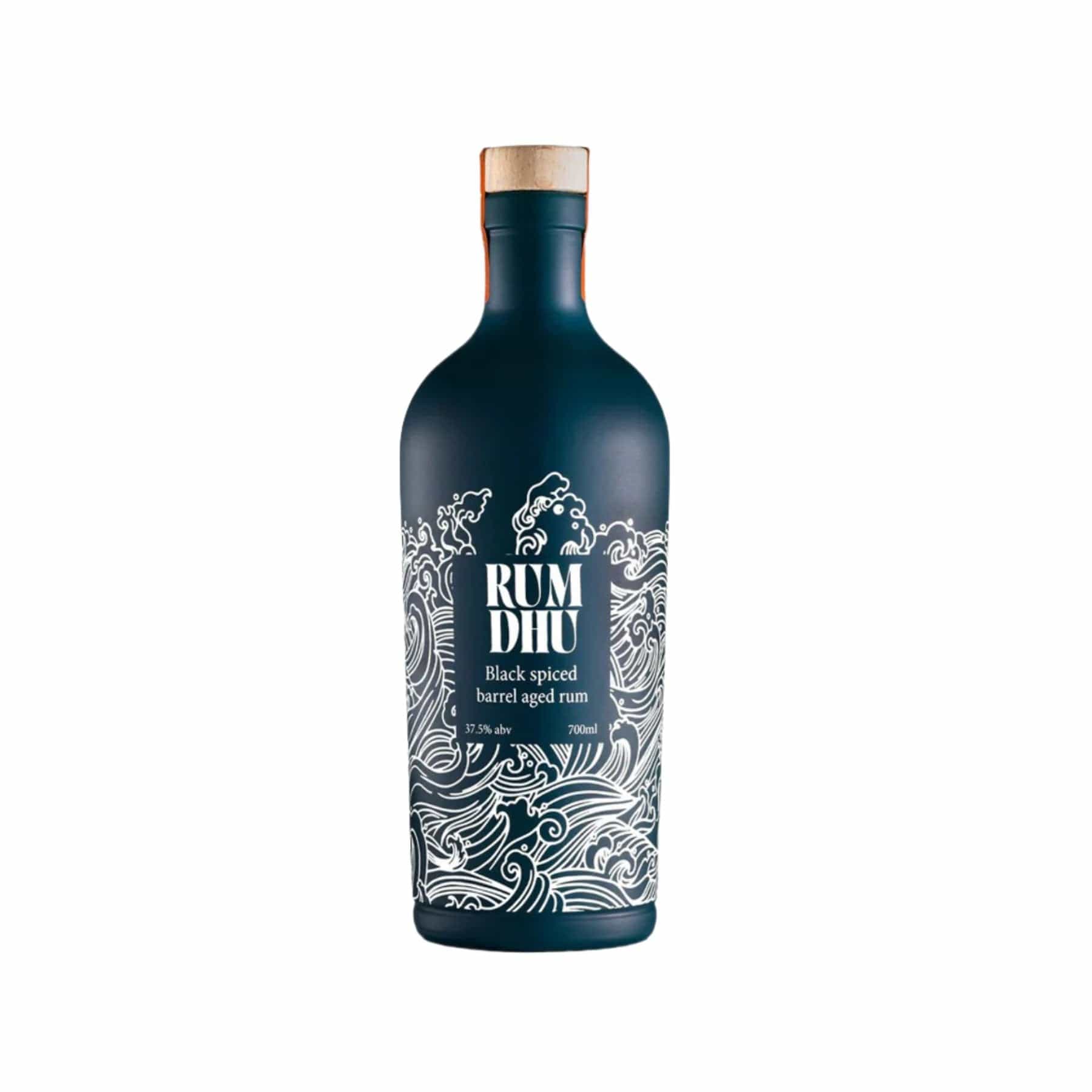 Rum Dhu black spiced barrel aged rum 70cl
