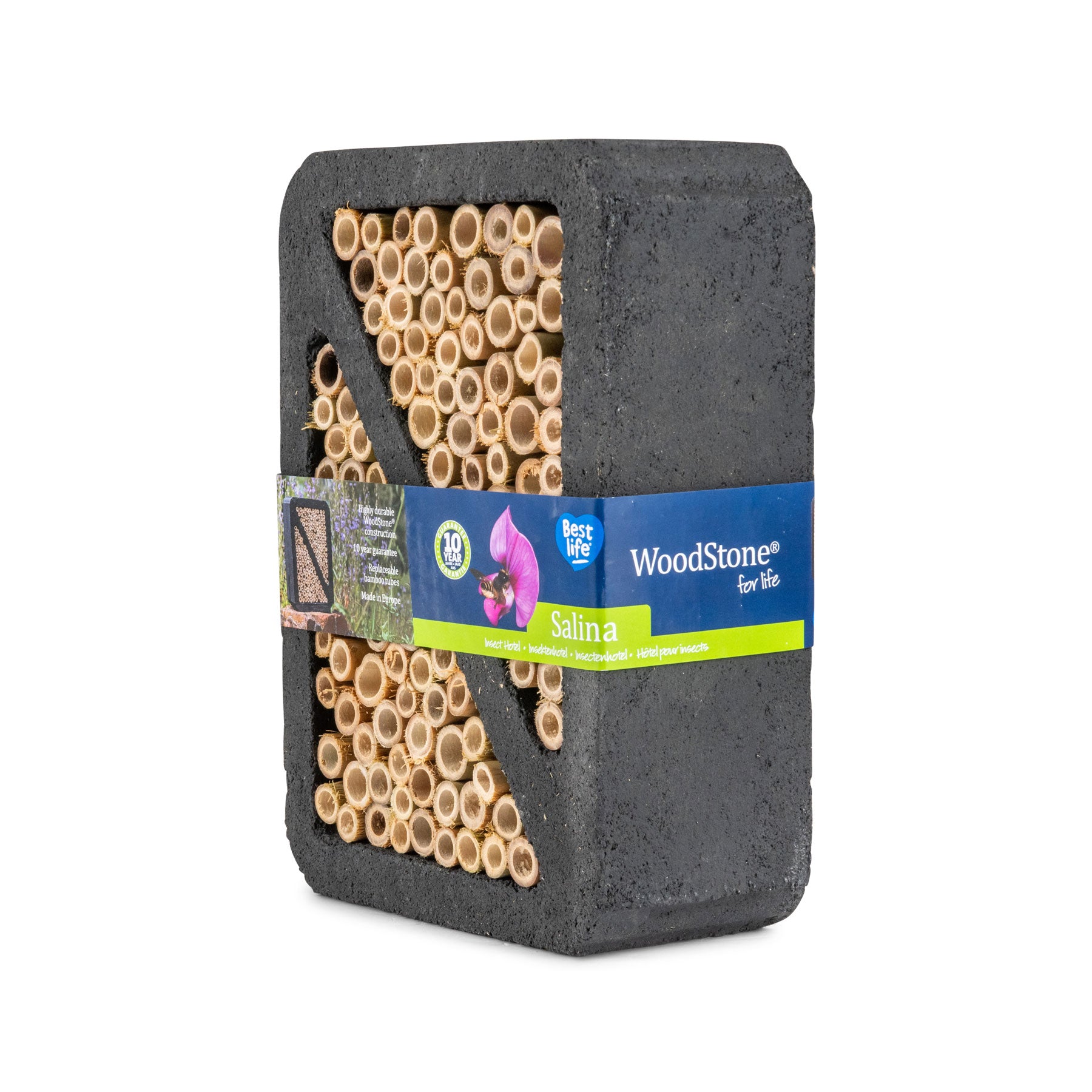 Salina bee & insect hotel black