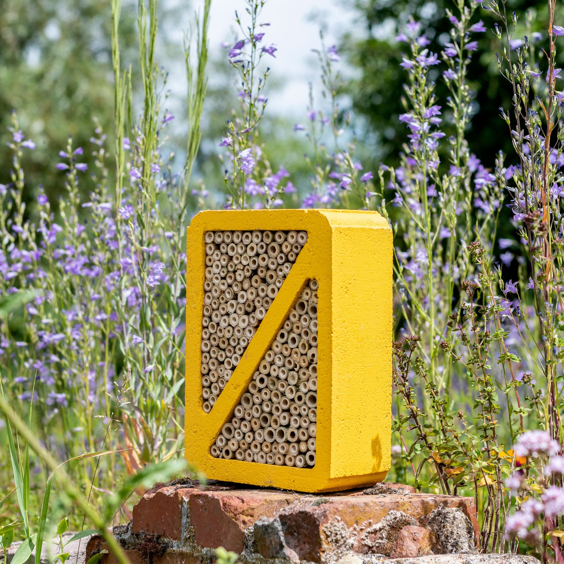 Salina bee & insect hotel yellow