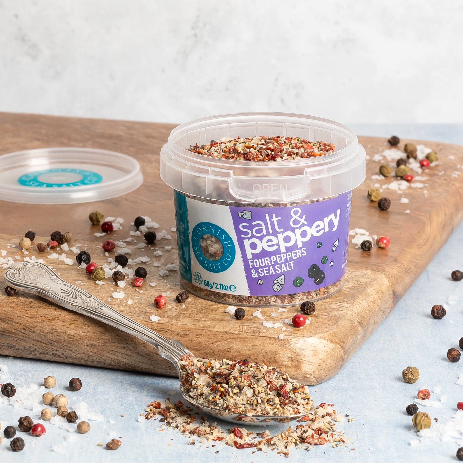 Salt & peppery sea salt 60g