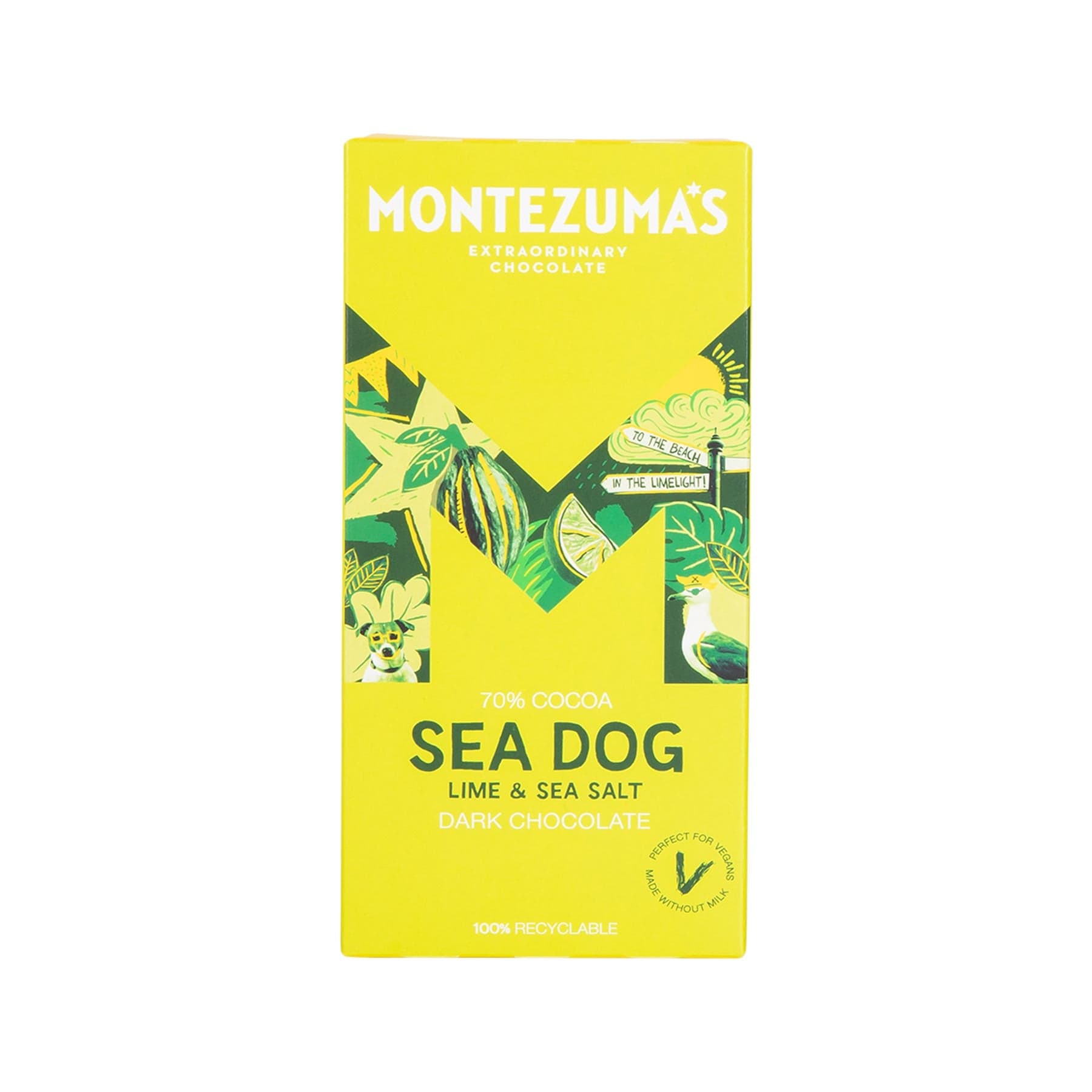 Sea dog dark chocolate bar 90g