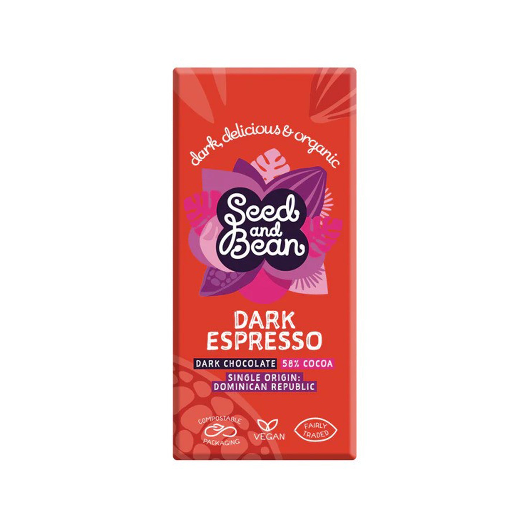 Dark espresso chocolate 75g