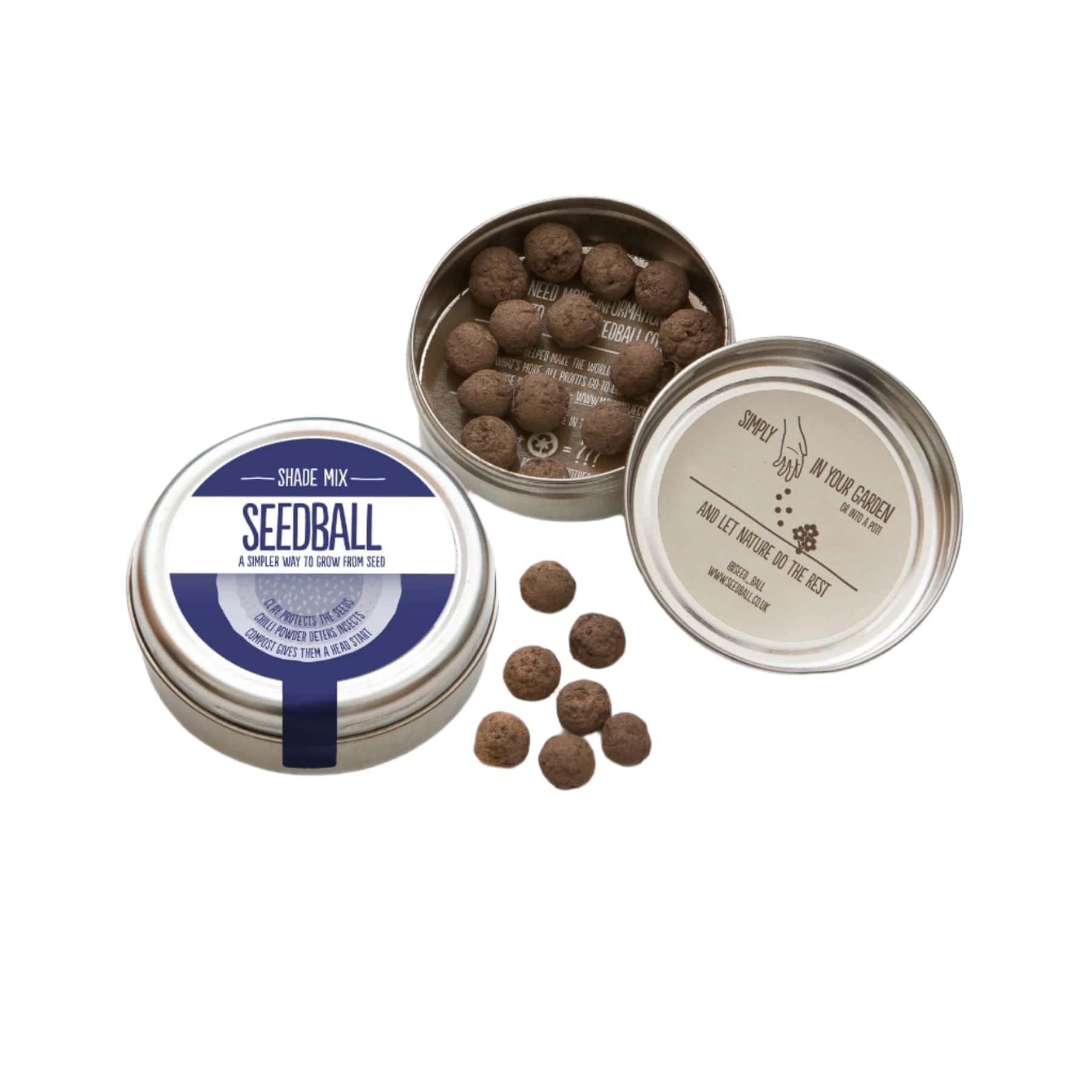 Shade mix tin