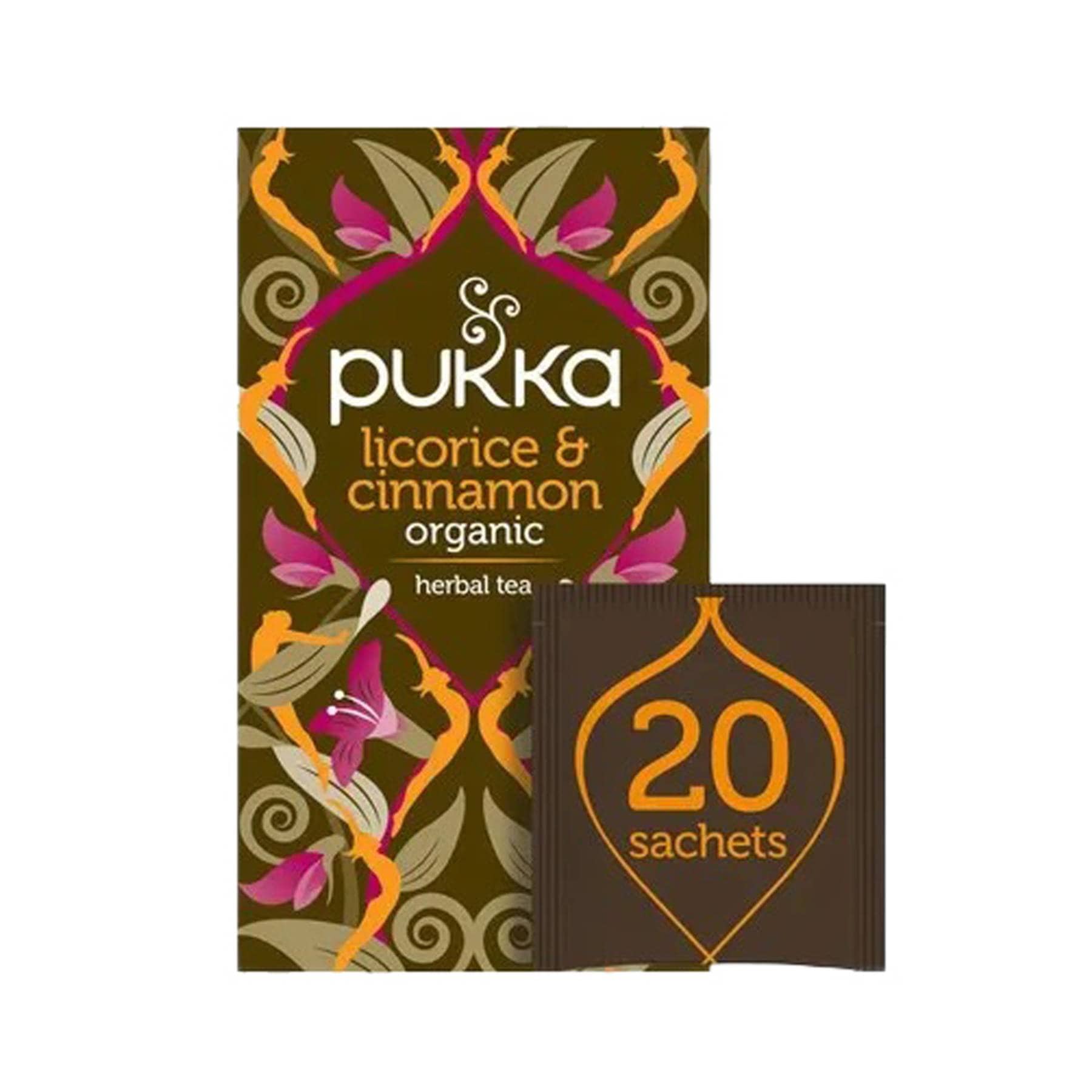 Pukka liquorice & cinnamon 20 tea bags