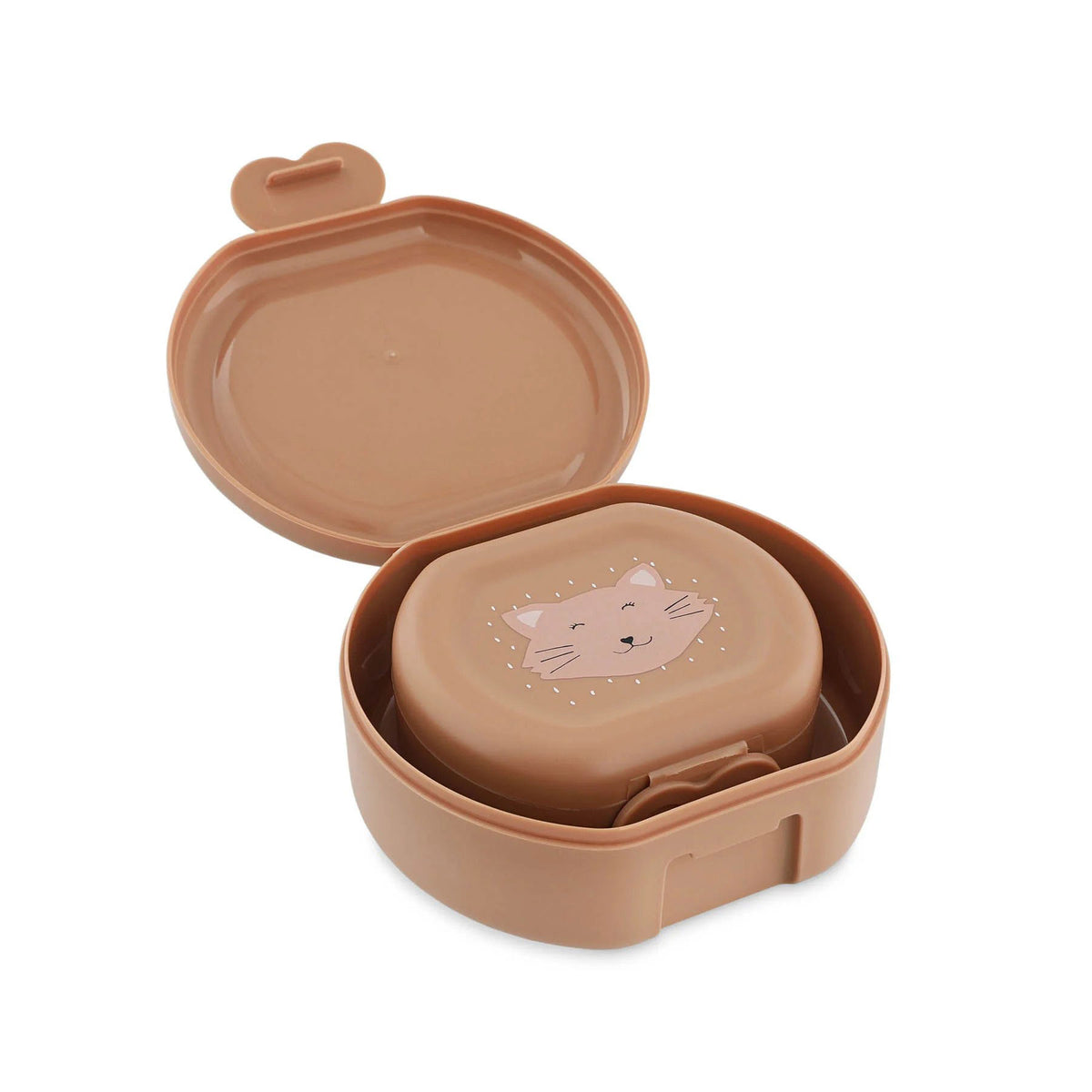 Snack box with clip (2pcs) - cat